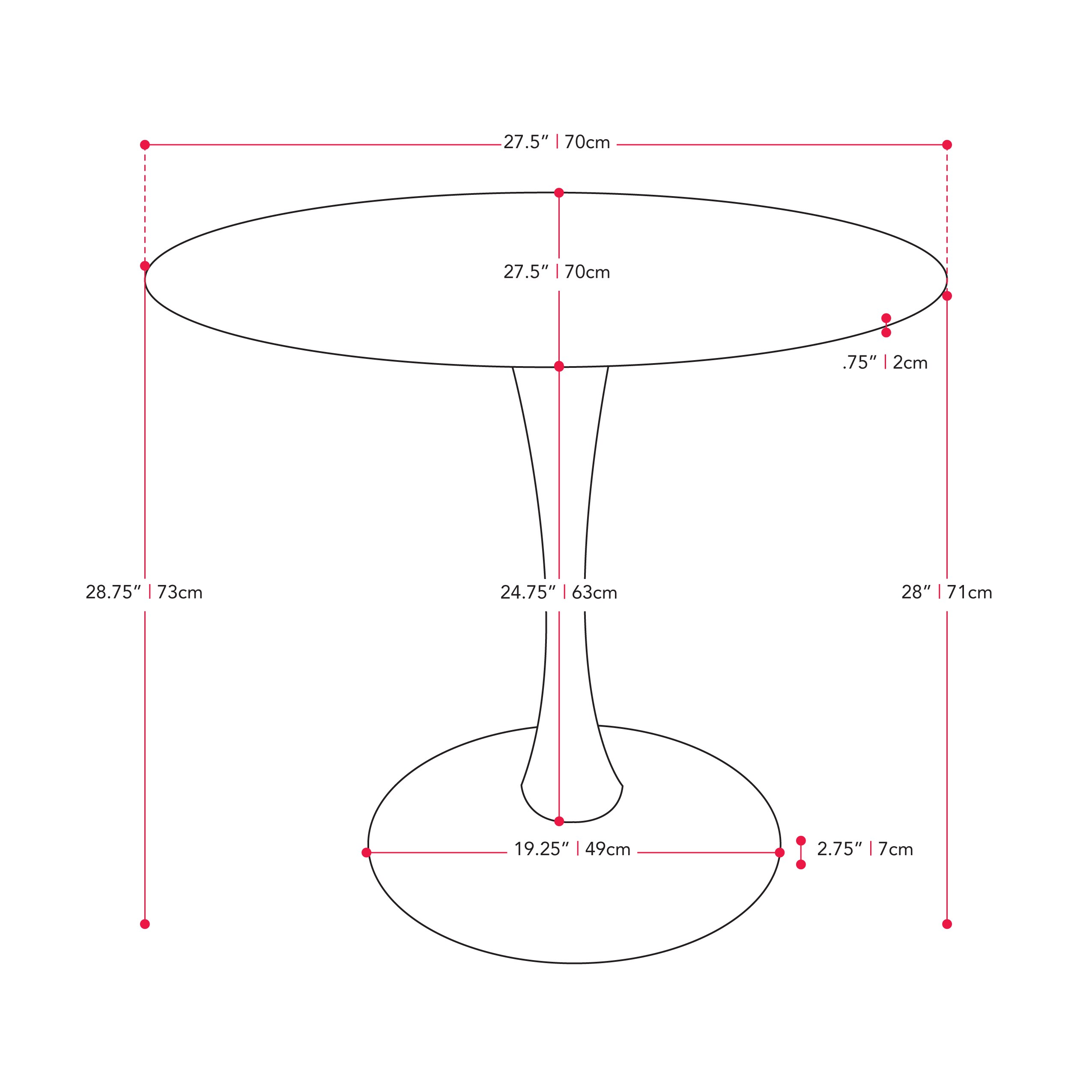 CorLiving DDW-500-T Dining-Tables - View #3