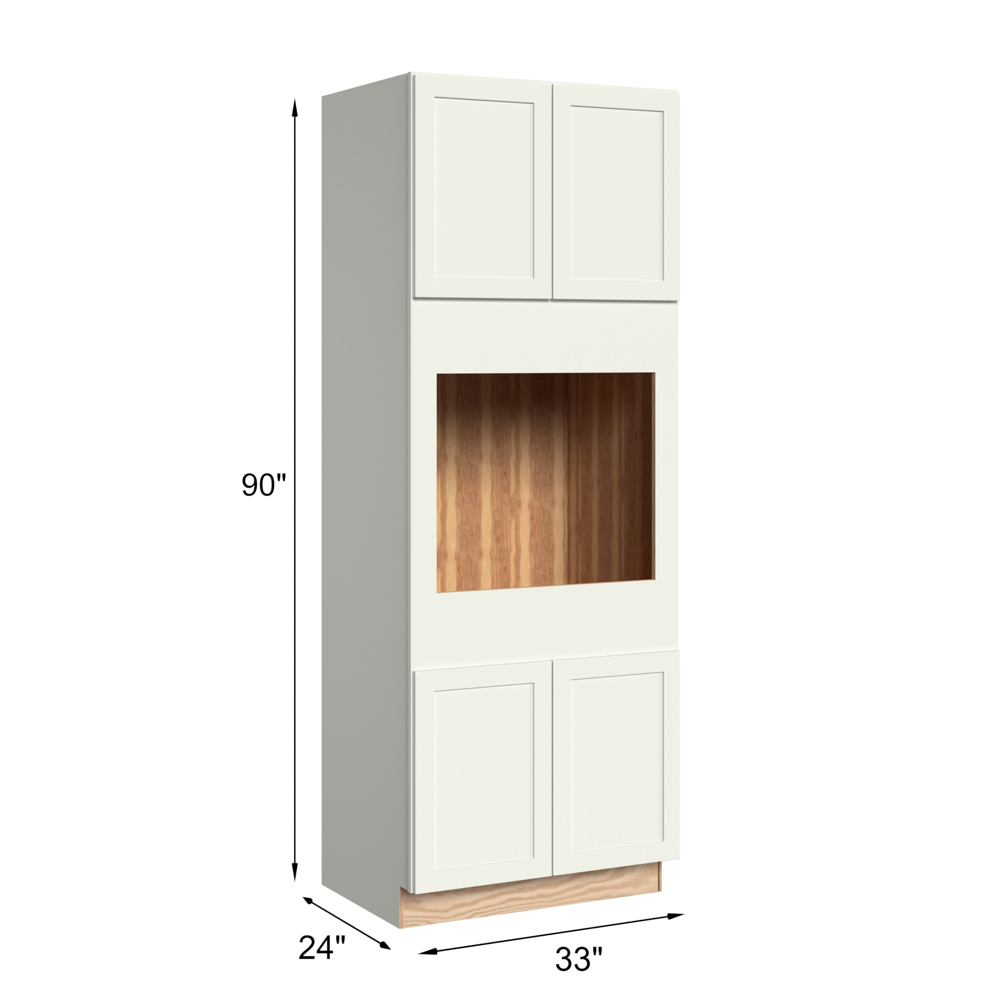 KraftMaid Momentum OC332490SG71 Cabinets-Kitchen - View #3