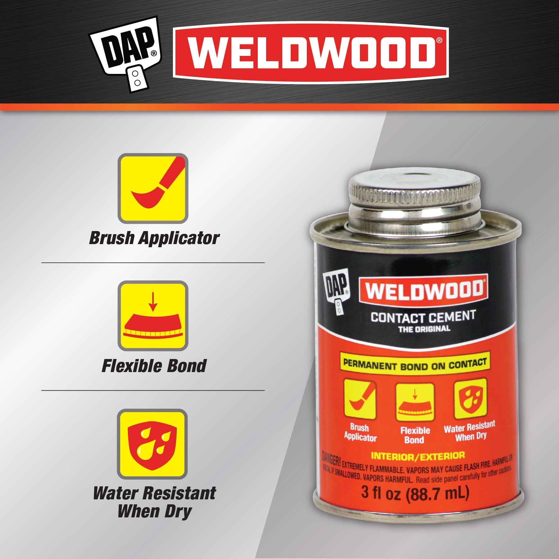DAP Weldwood 32-fl oz Liquid Bonding Waterproof, Quick Dry, Multipurpose  Adhesive in the Multipurpose Adhesive department at