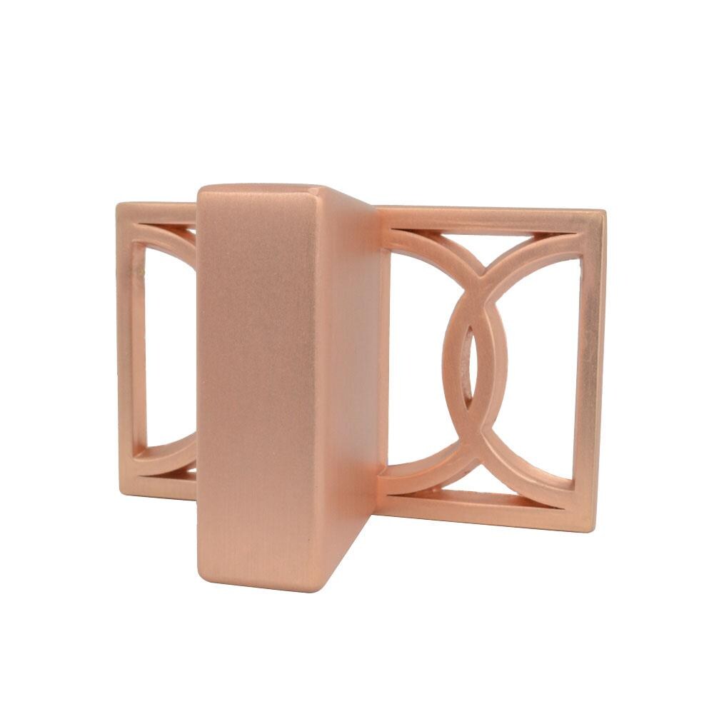 Wisdom Stone 4242CO Symone Copper Rectangular Cabinet Knob