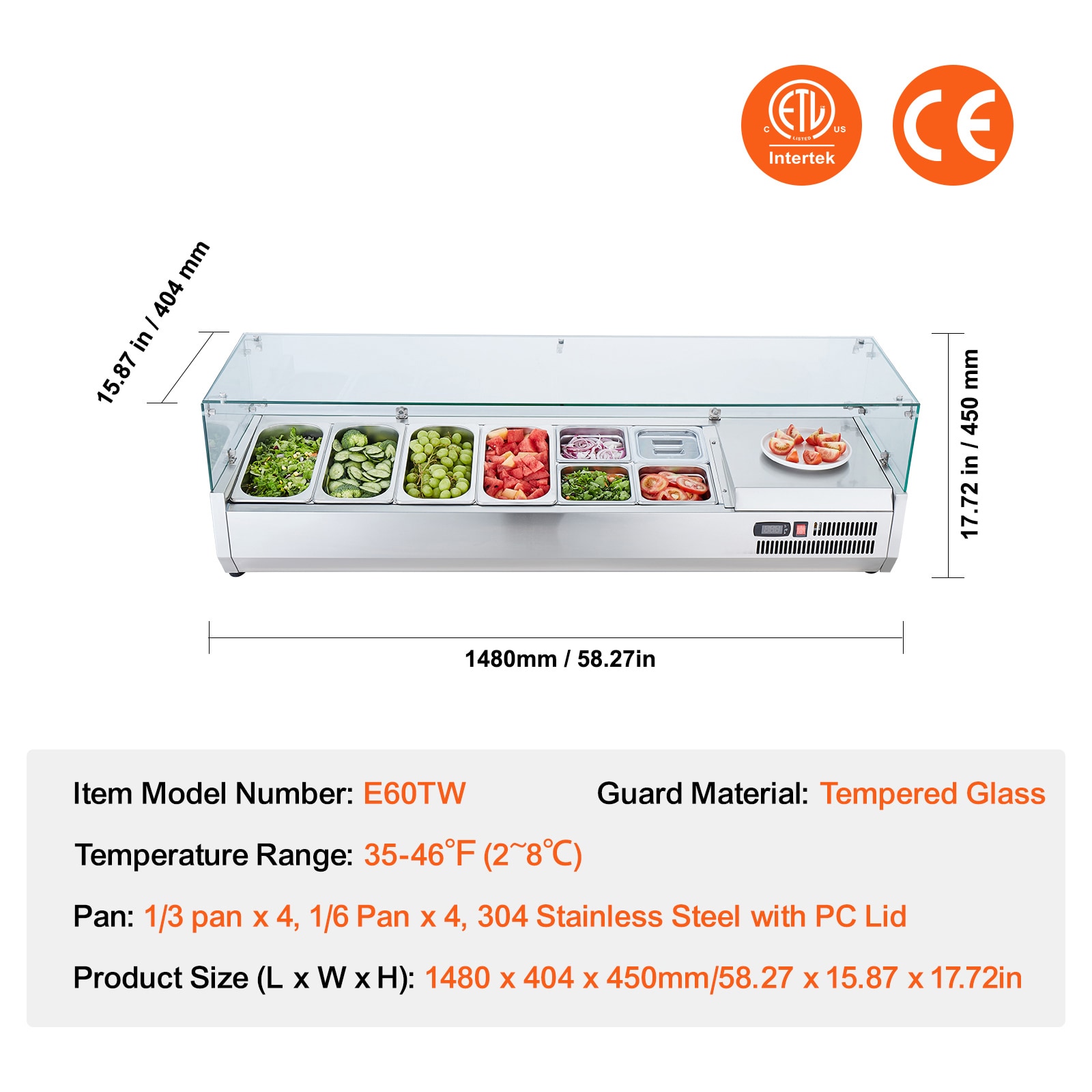 SVOPES SCBLZLZDWT6003160V1 Refrig-Prep-Tables - View #7