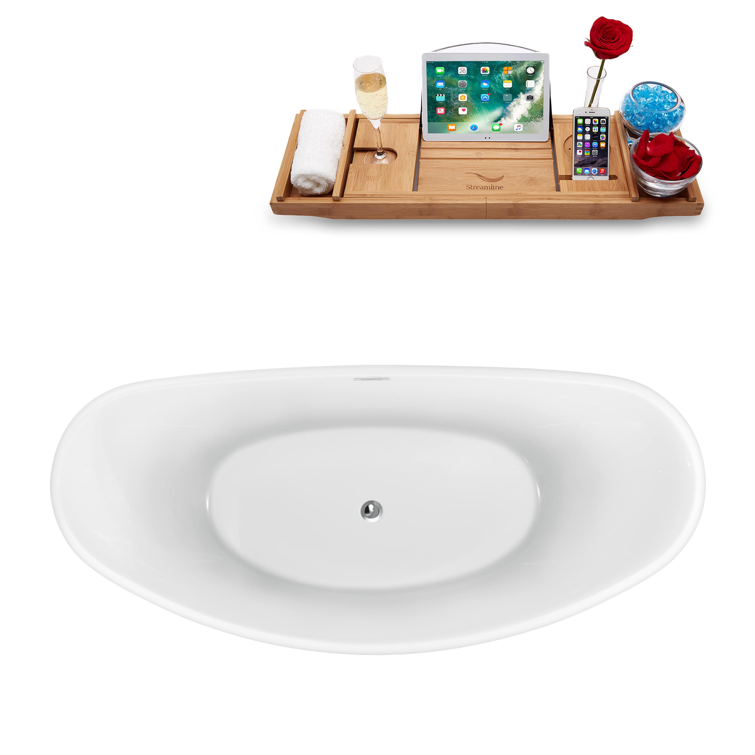 Streamline N-940-75FSWH-FM bathtubs - View #3