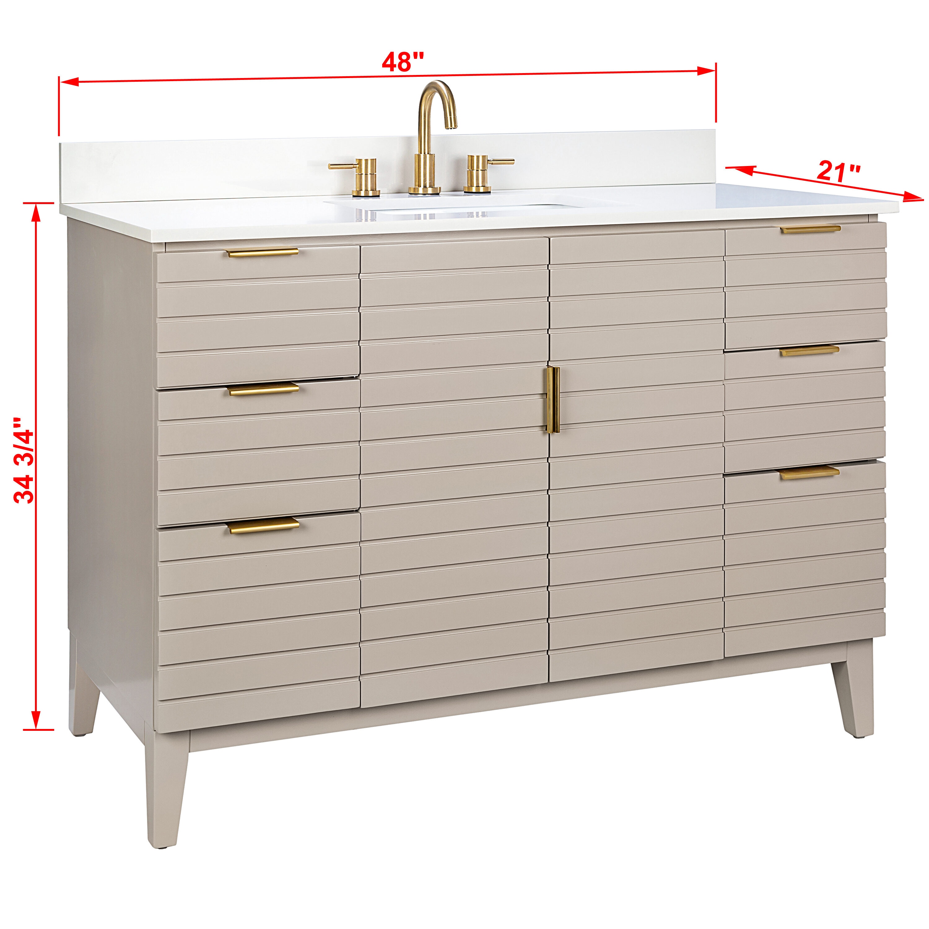Origin 21 L23014-VS48-GE Bath-Vanity-Combo - View #15