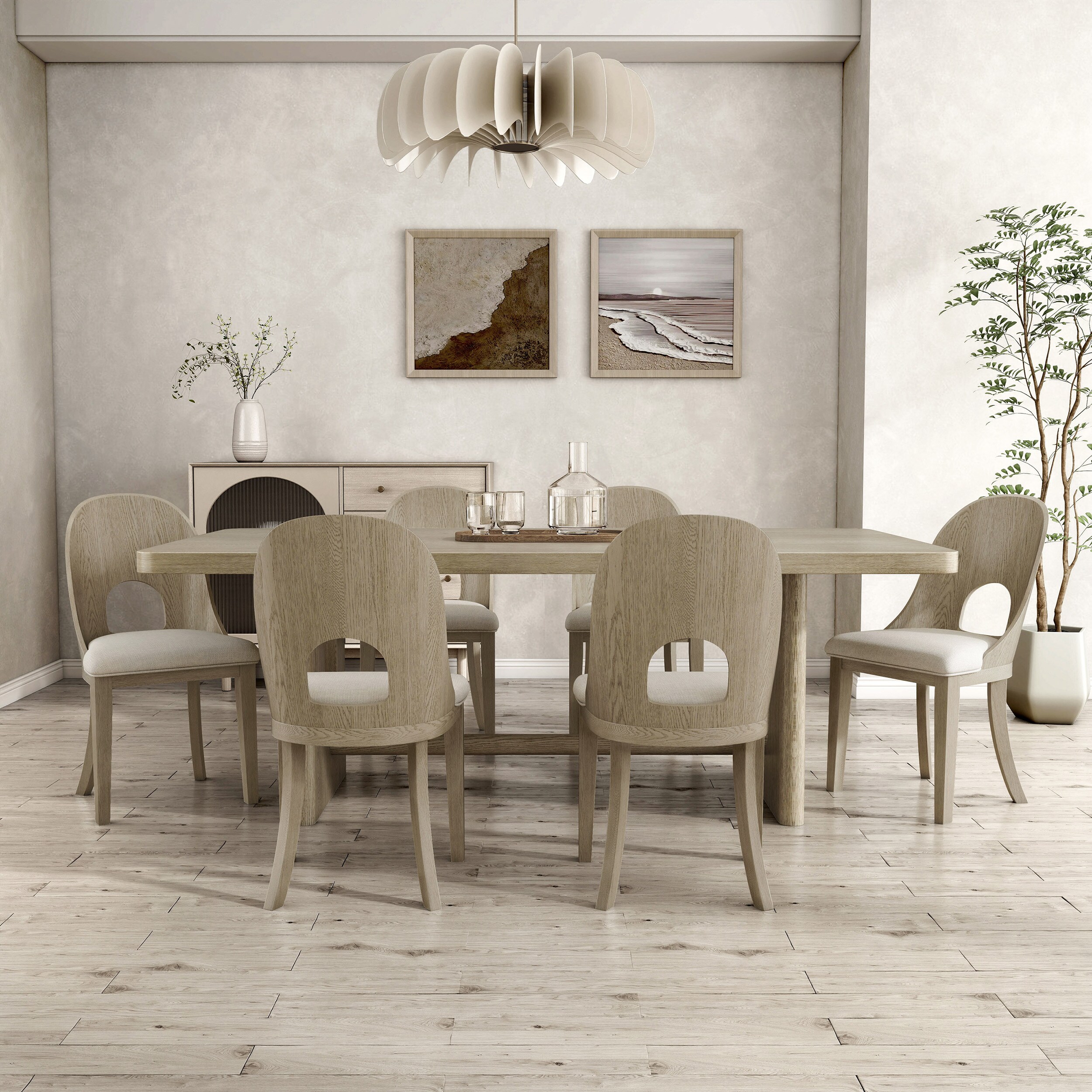 Furniture of America IDF-39004AKT7PC Dining-Sets - View #5