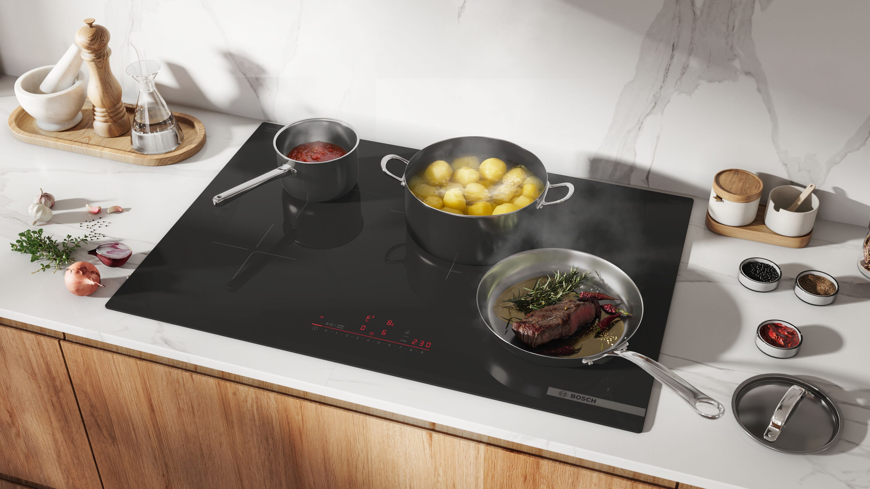 Bosch NIT8061UC Induction-Cooktops - View #6