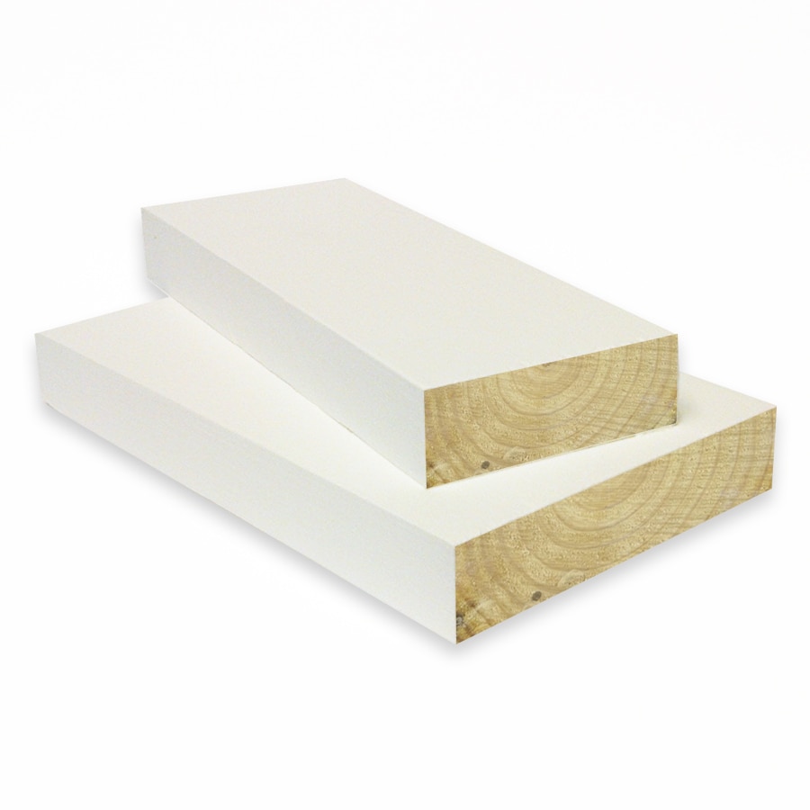 RELIABILT 991203 1-1/4-in x 6-in x 12-ft Primed S4S Pine Edge-glued Softwood Board