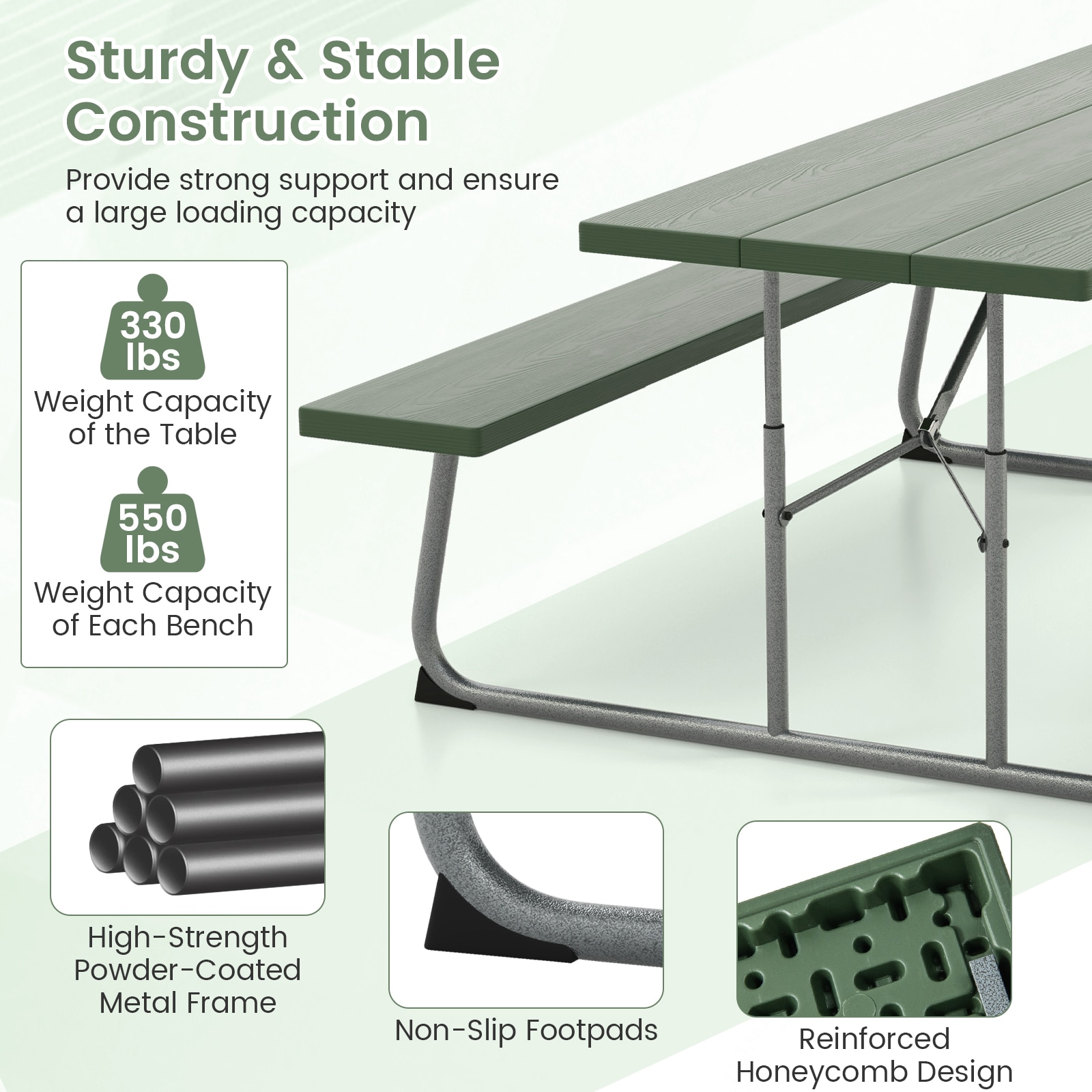LIVIZA TDZ11267LS-X Picnic-Tables - View #3