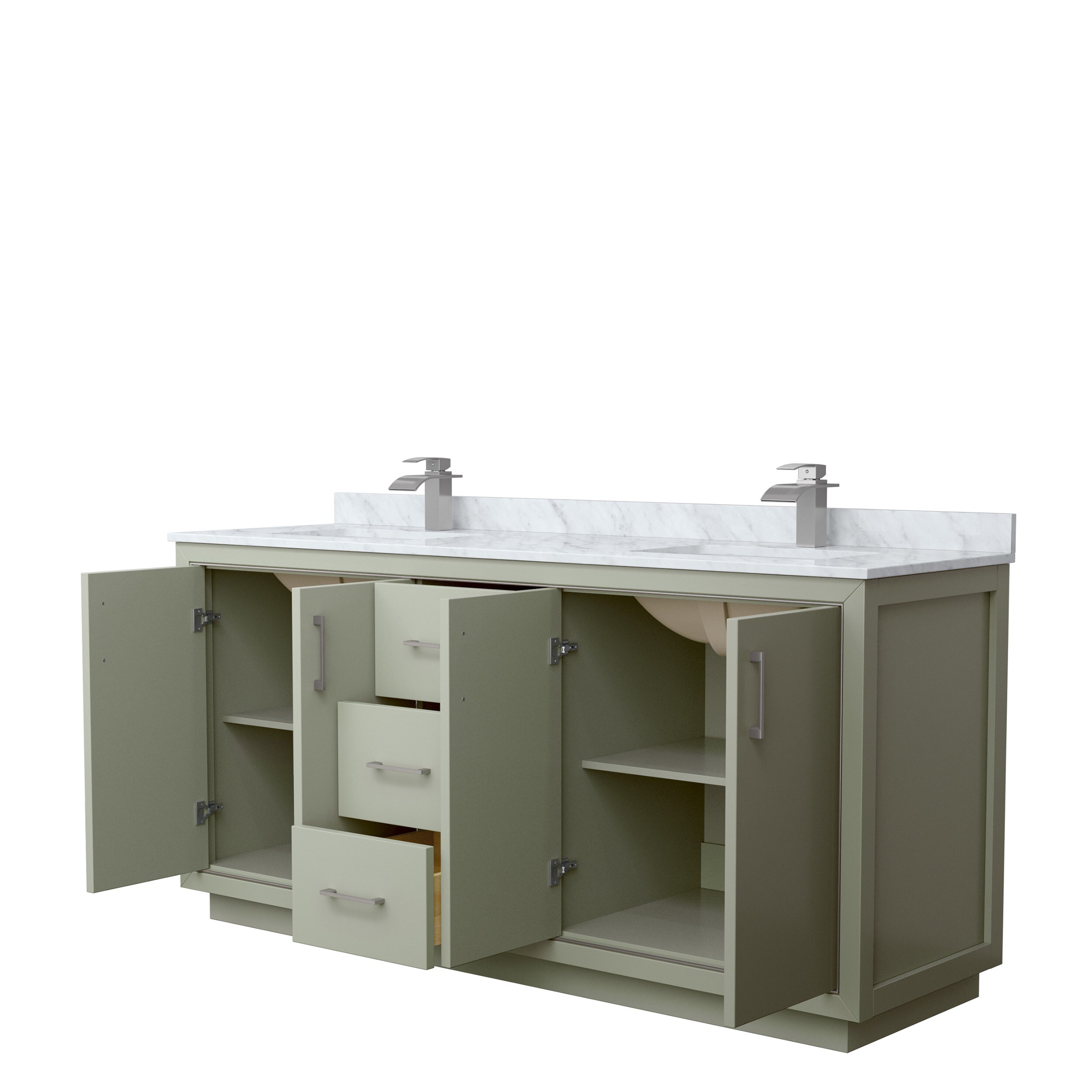 Wyndham Collection WCF111172DLGCMUNSMXX Bath-Vanity-Combo - View #2