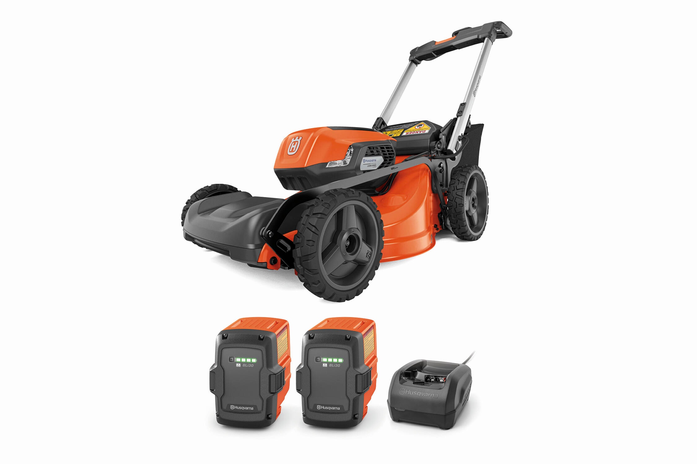 Husqvarna Cordless Electric Push Lawn Mowers at Lowes