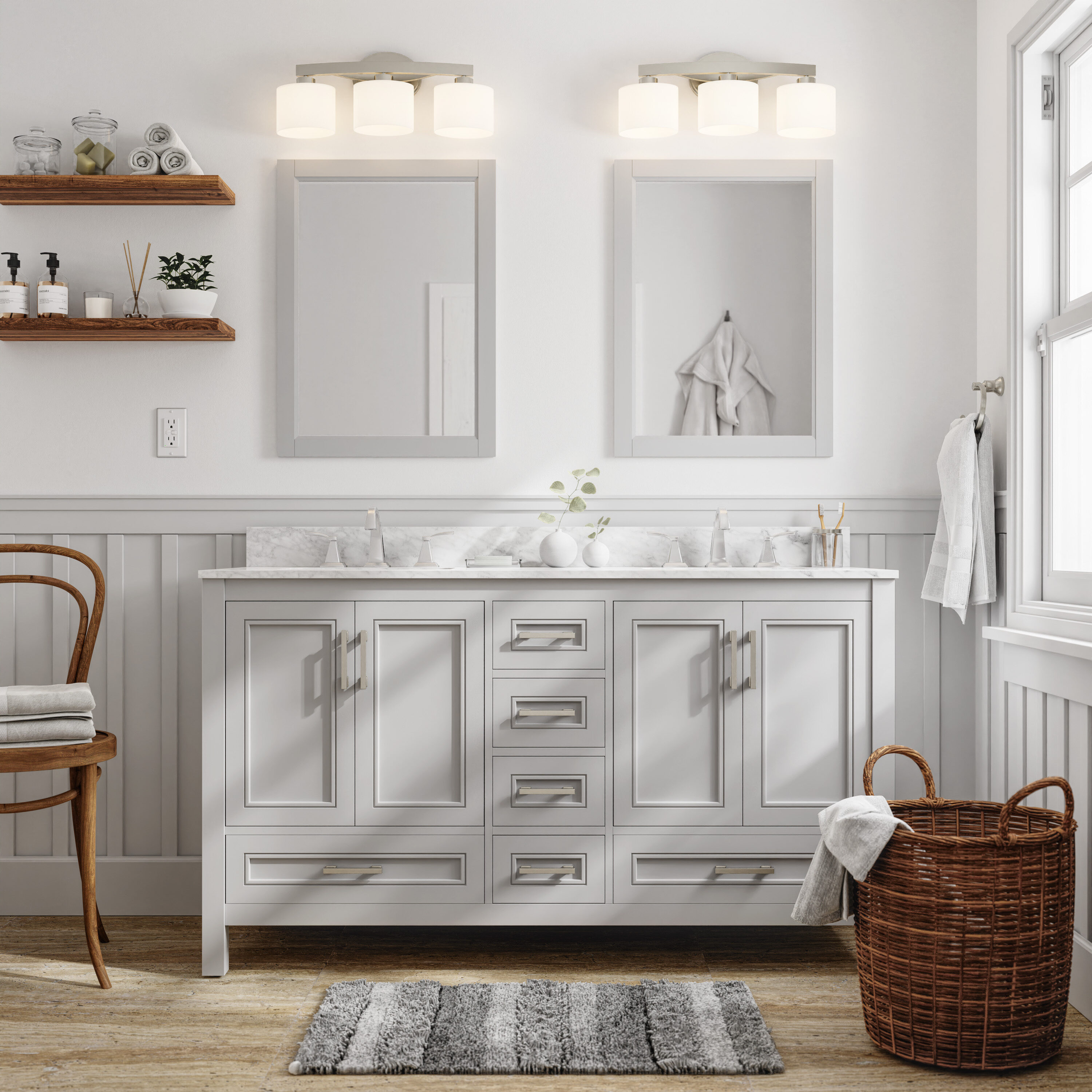 allen + roth 1541VA-60-242-925 Bath-Vanity-Combo - View #6