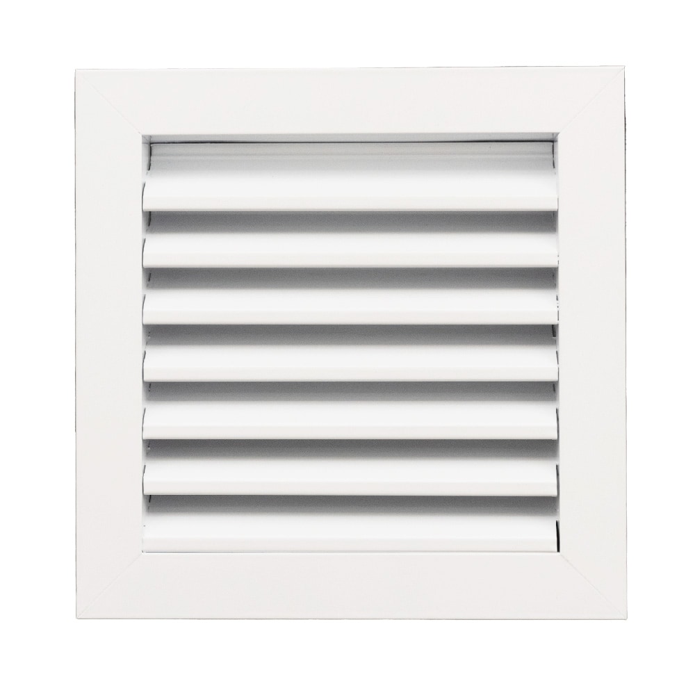 ACLaminaire L-RA-LP-A BS 8X8 8-in x 8-in Aluminum White Sidewall/Ceiling Grille