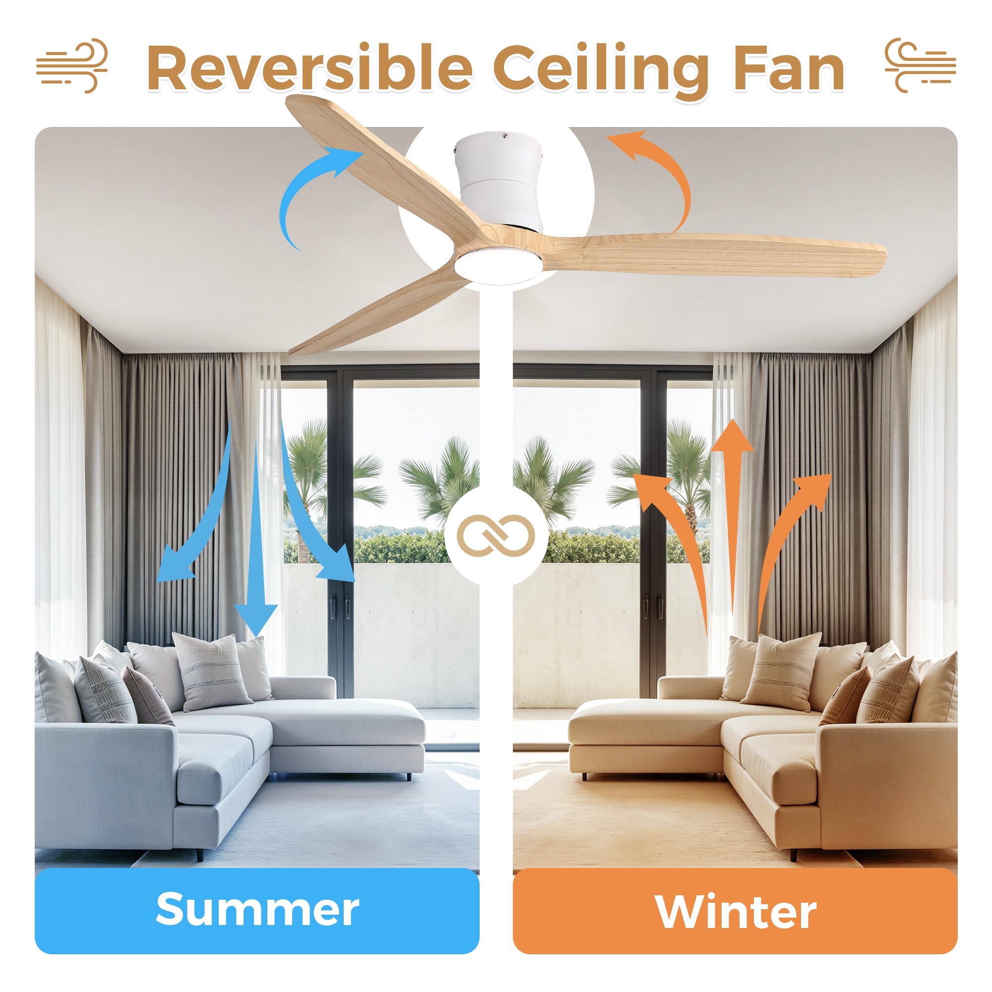 Cuschoice MDHK1-99-CF Ceiling-Fans - View #3