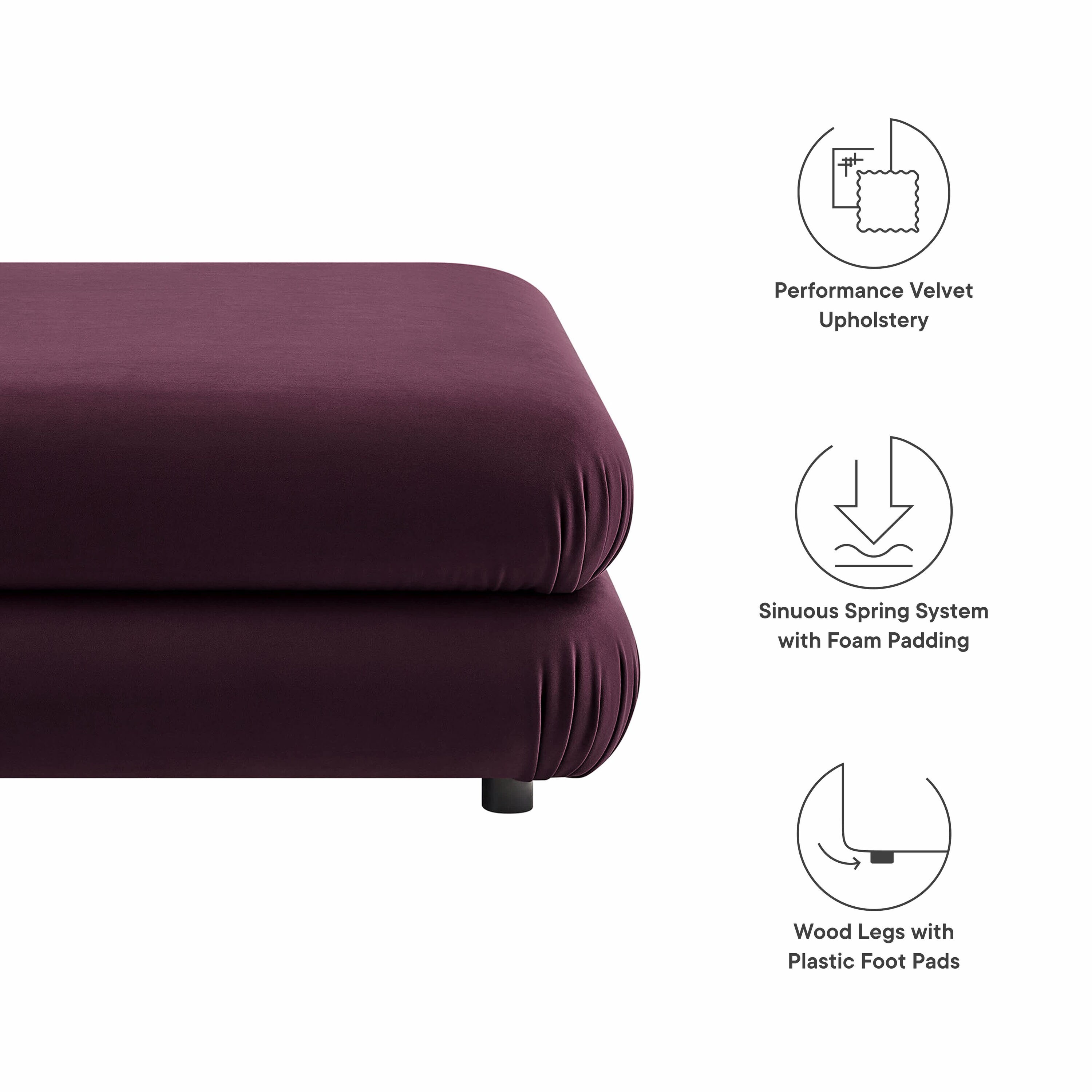 Modway EEI-6899-MUL Indoor-Ottomans - View #2
