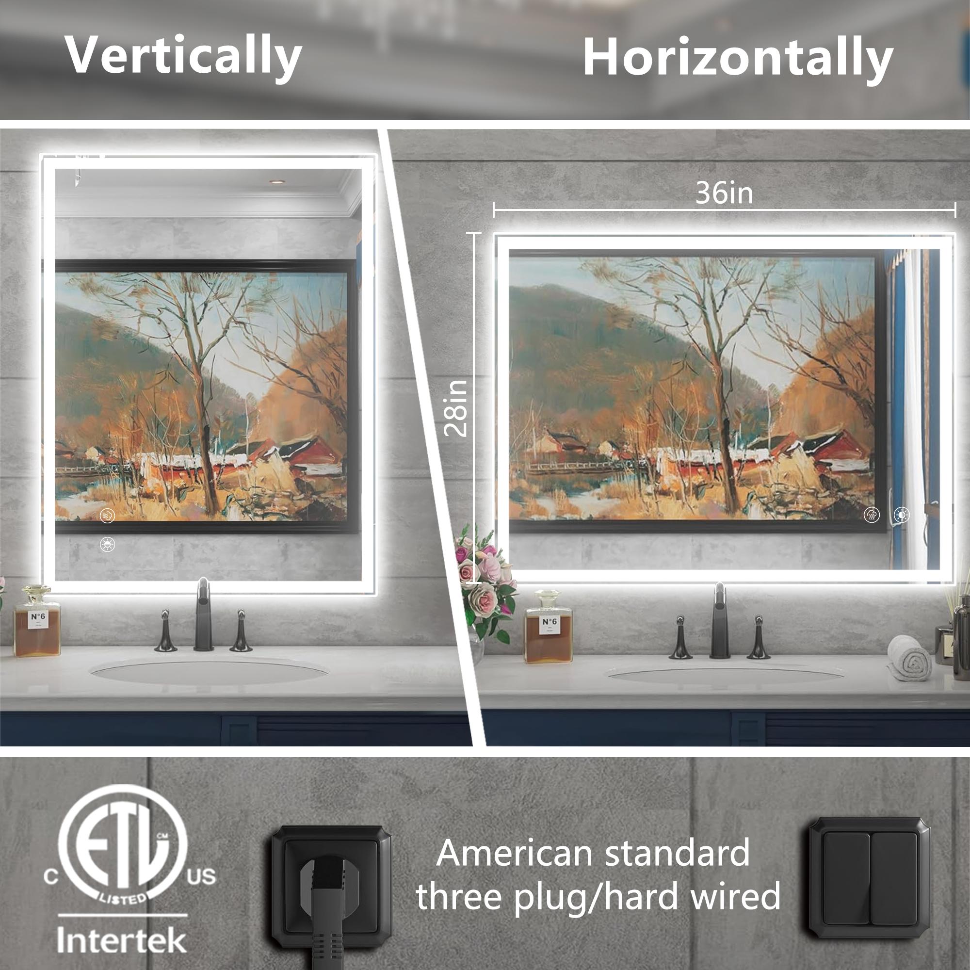 Bayfeve BF-22530-MIR Framed-Bath-Mirrors - View #6