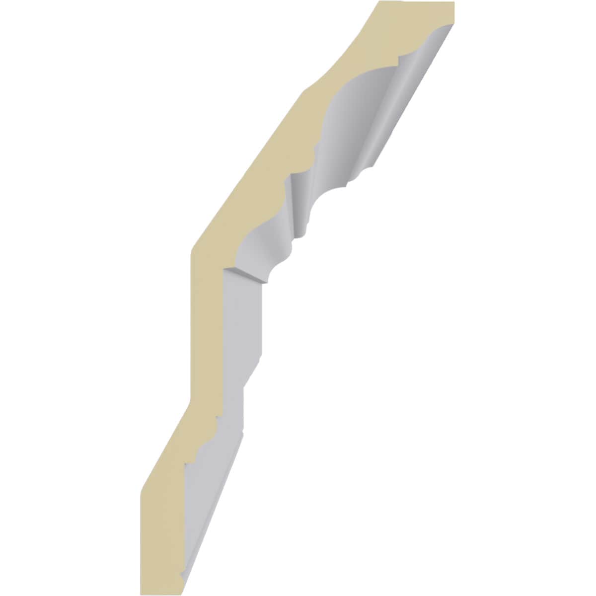 Ekena Millwork MLD13X07X12ER-CASE-8 Crown-Moulding - View #2