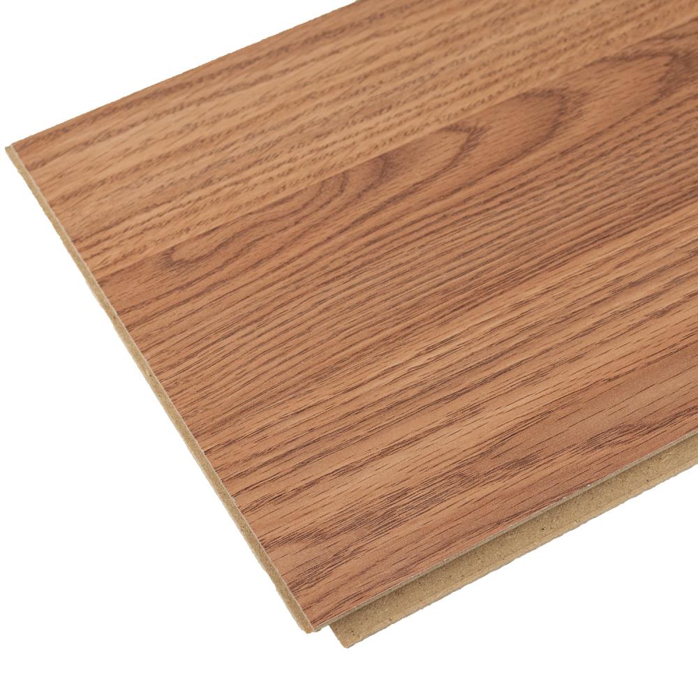 favorit lager vinkel Style Selections Natural Oak 7-mm T x 8-in W x 48-in L Wood Plank Laminate  Flooring (23.97-sq ft) at Lowes.com