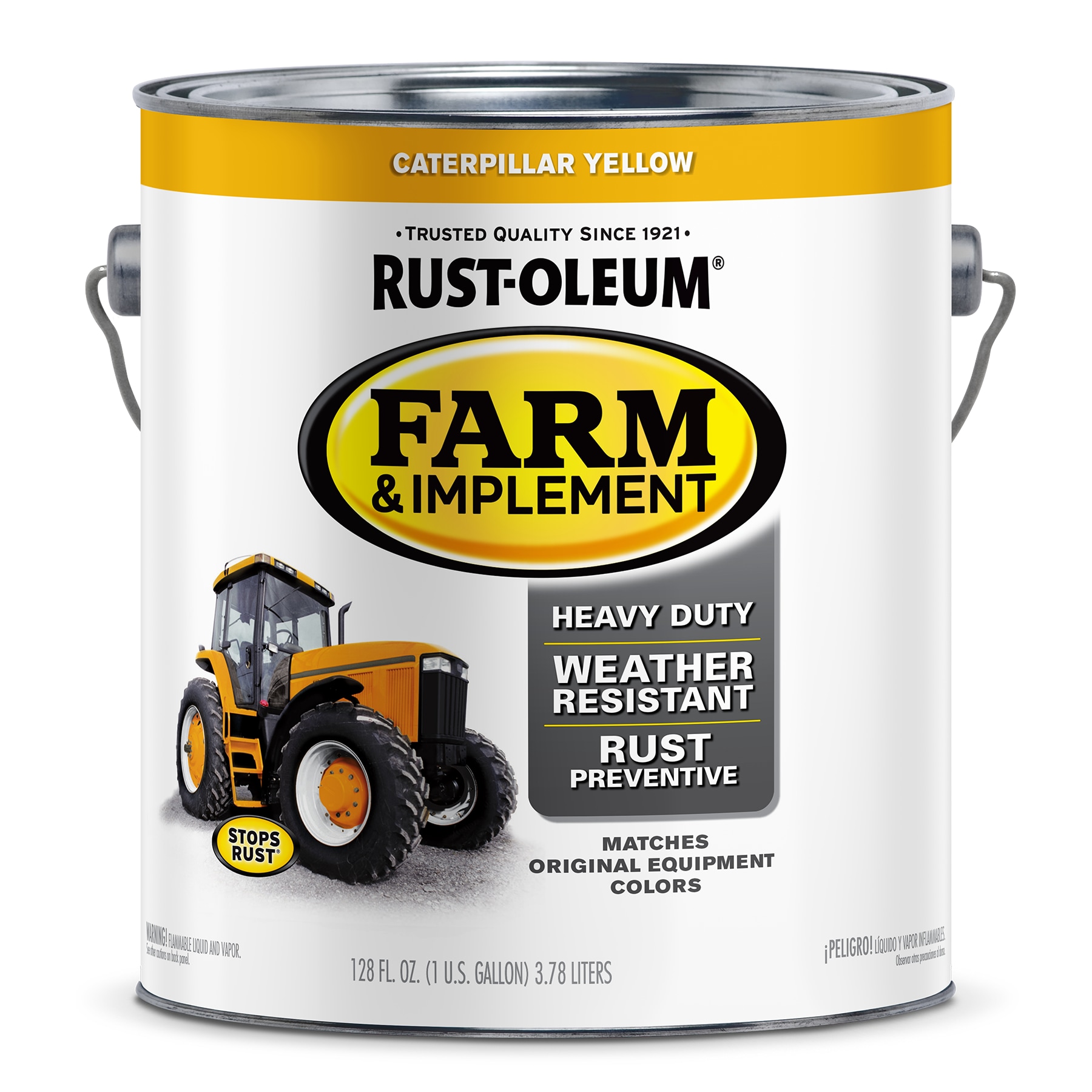 Rust-Oleum Professional Gloss White Interior/Exterior Oil-based Industrial Enamel  Paint (1-Gallon) in the Industrial Enamel Paint department at