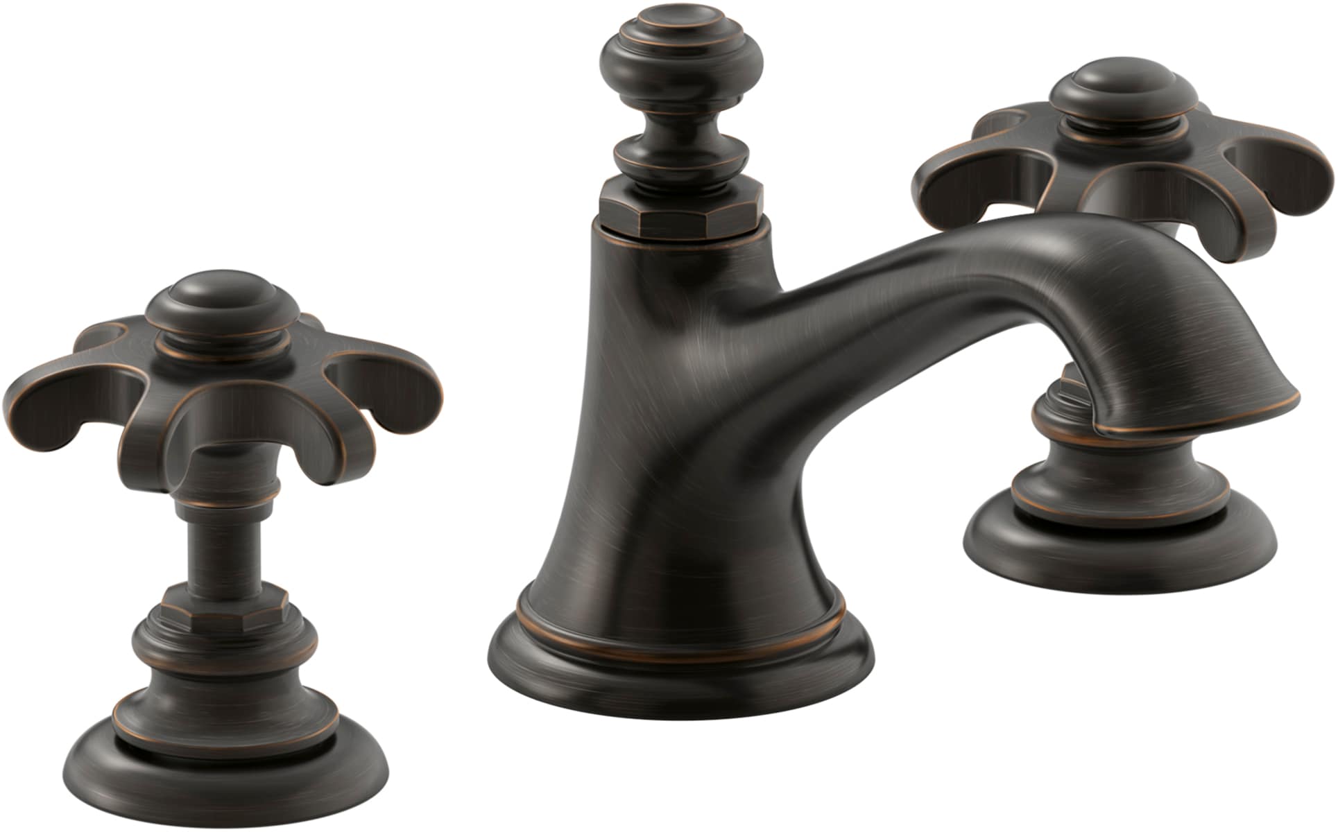 KOHLER Artifacts Oil-Rubbed Bronze 2-Handle Widespread WaterSense ...