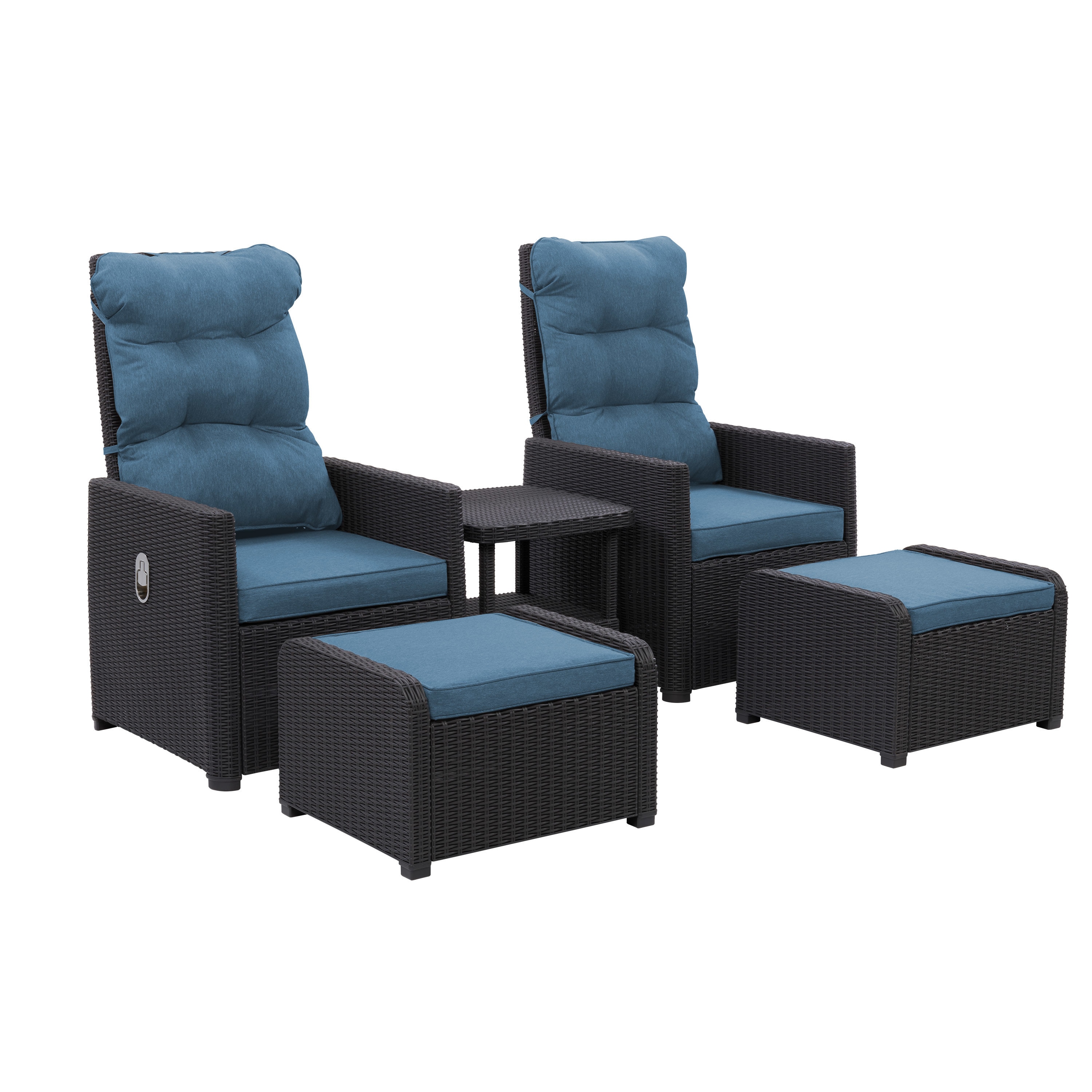 CorLiving PLF-302-R Patio-Conversation-Sets - View #7