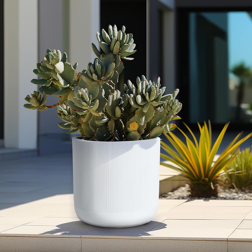 LuxenHome WHPL1973-W Planter-Window-Box - View #2