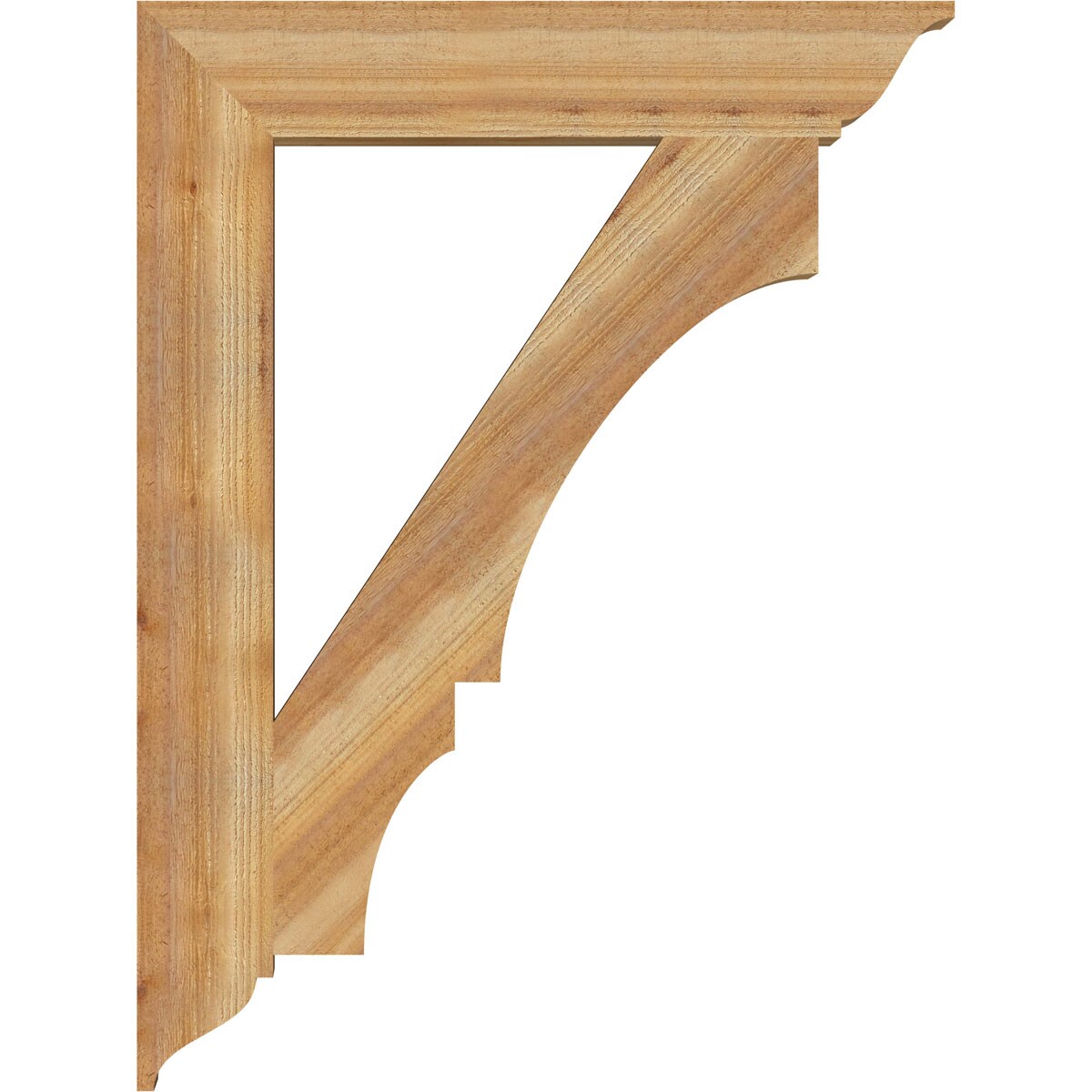 Ekena Millwork BKT06X36X48BOA01RWR Exterior-Brackets-Braces - View #3