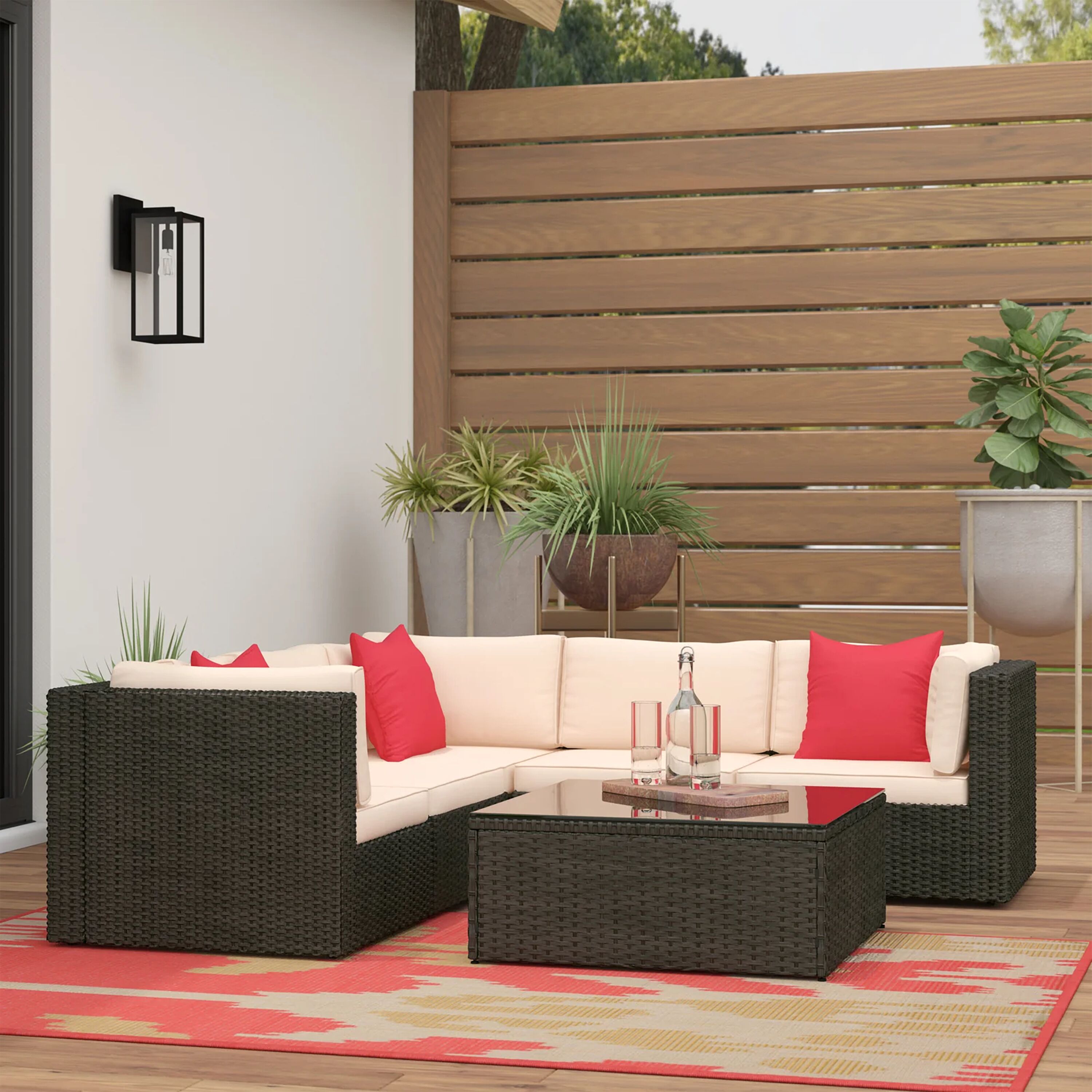 Vineego LS-61AS01AS01CS0BG Patio-Conversation-Sets - View #4