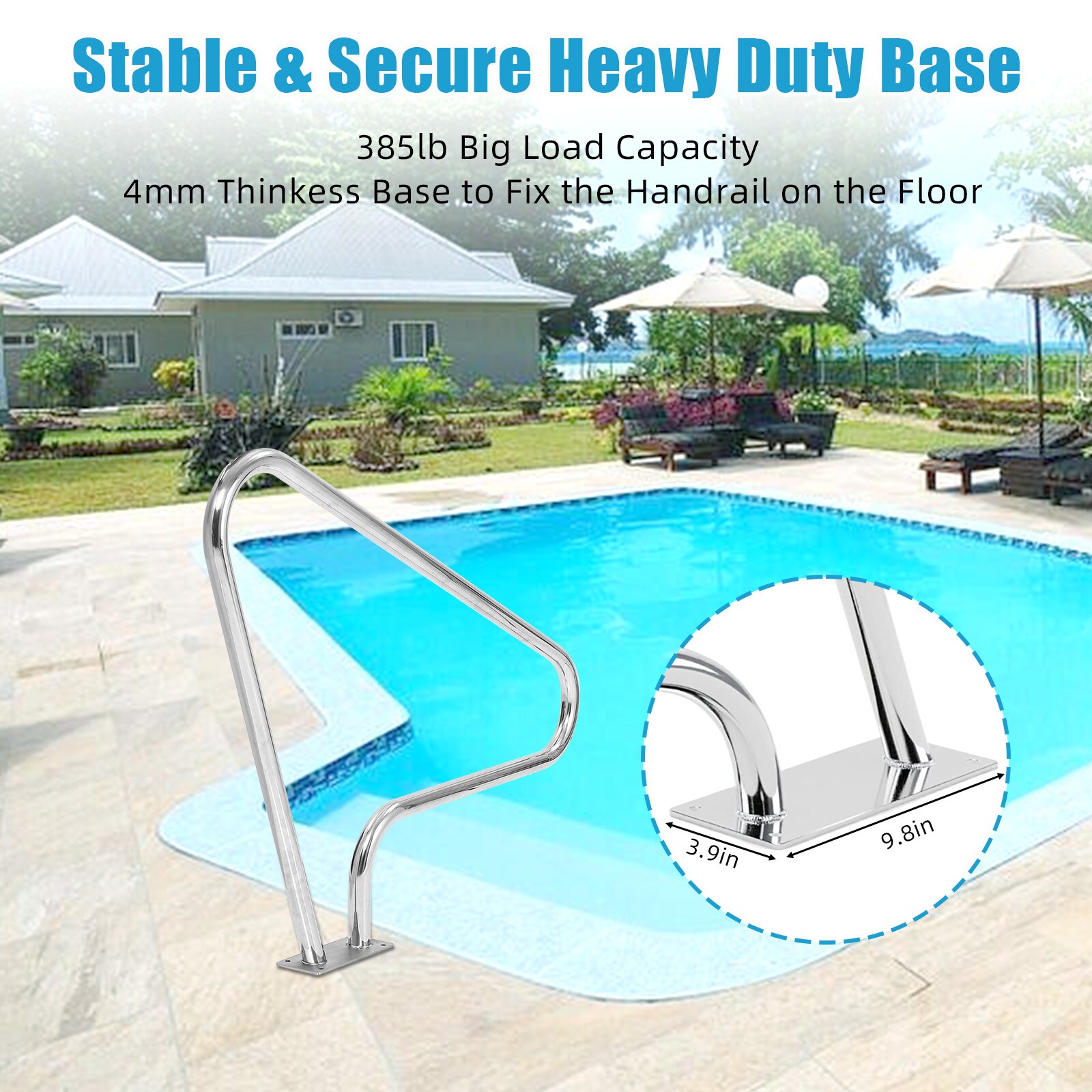 GAOMON LSPPJOK-E3PQXSOIND Above-Ground-Pool-Lad-Steps - View #4