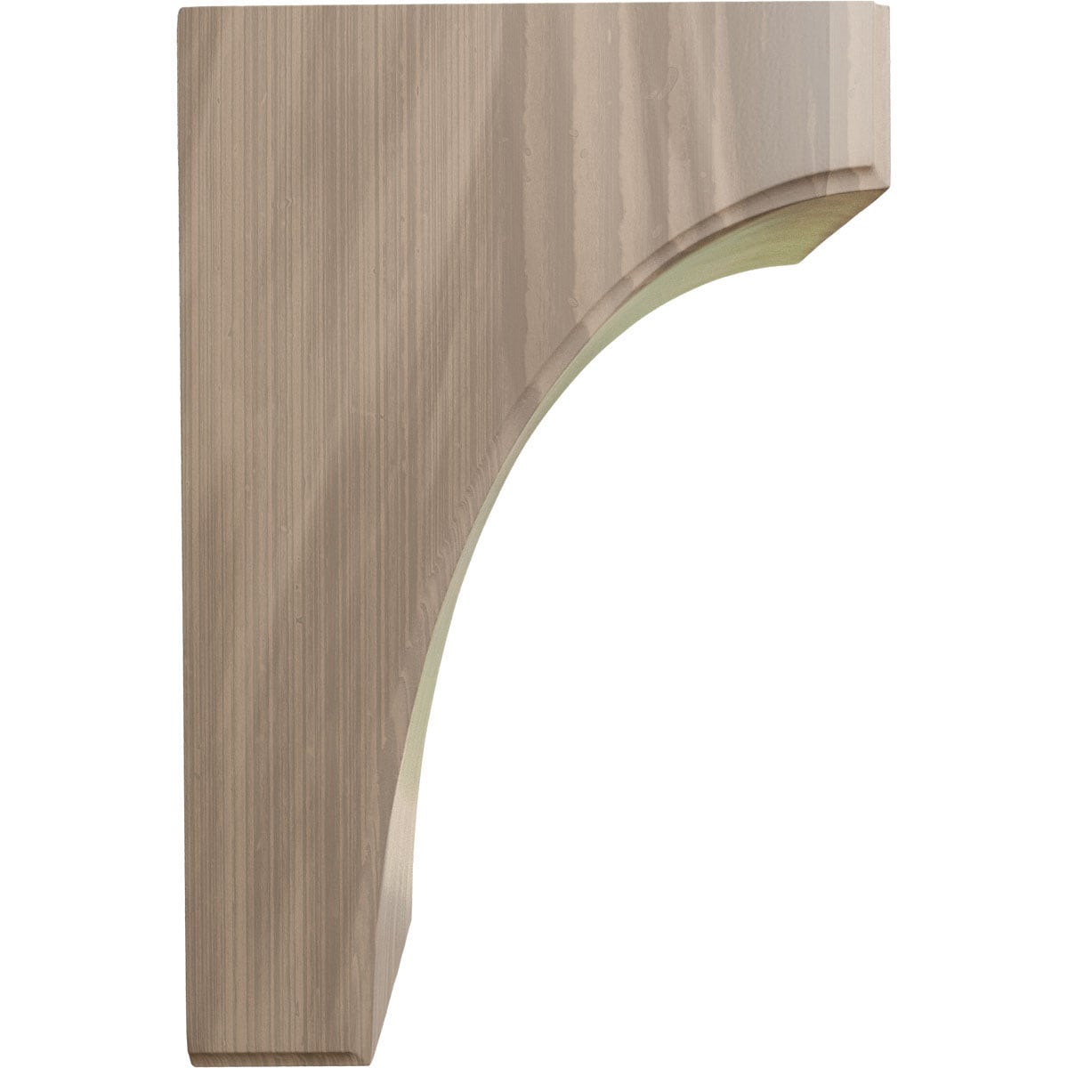 Ekena Millwork BKTW05X08X12CVWA Exterior-Brackets-Braces - View #3