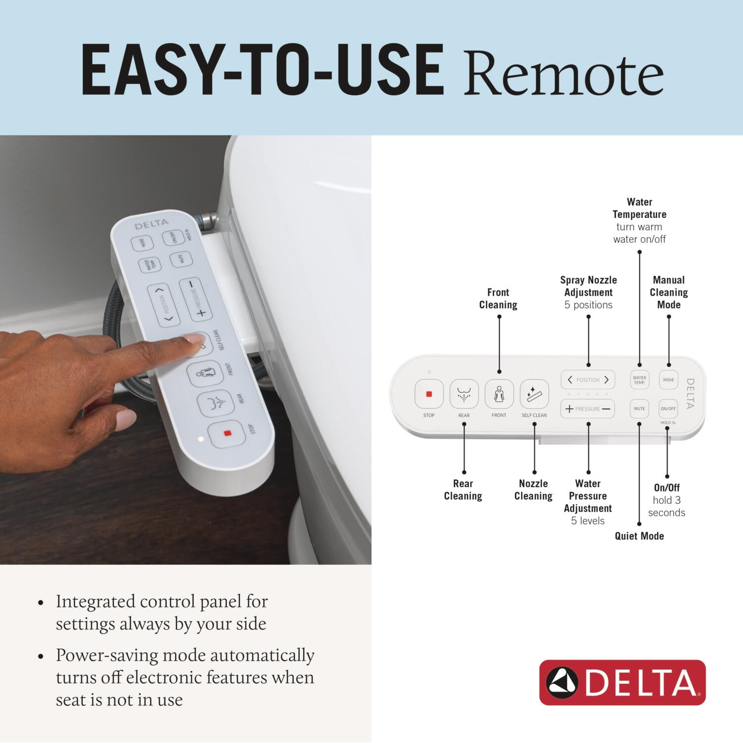 Delta 893005E-WH Bidet-Toilet-Seats - View #4