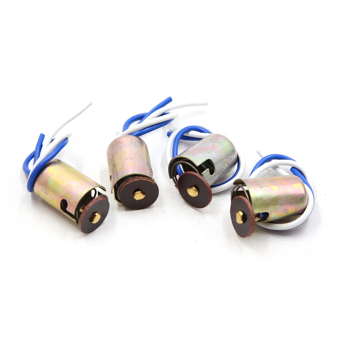 Unique Bargains 4pcs BA15S Car Wiring Harness LED Light Bulb Socket Holder Extension Connector Adapter Universal Replacement #S25120100UX3451