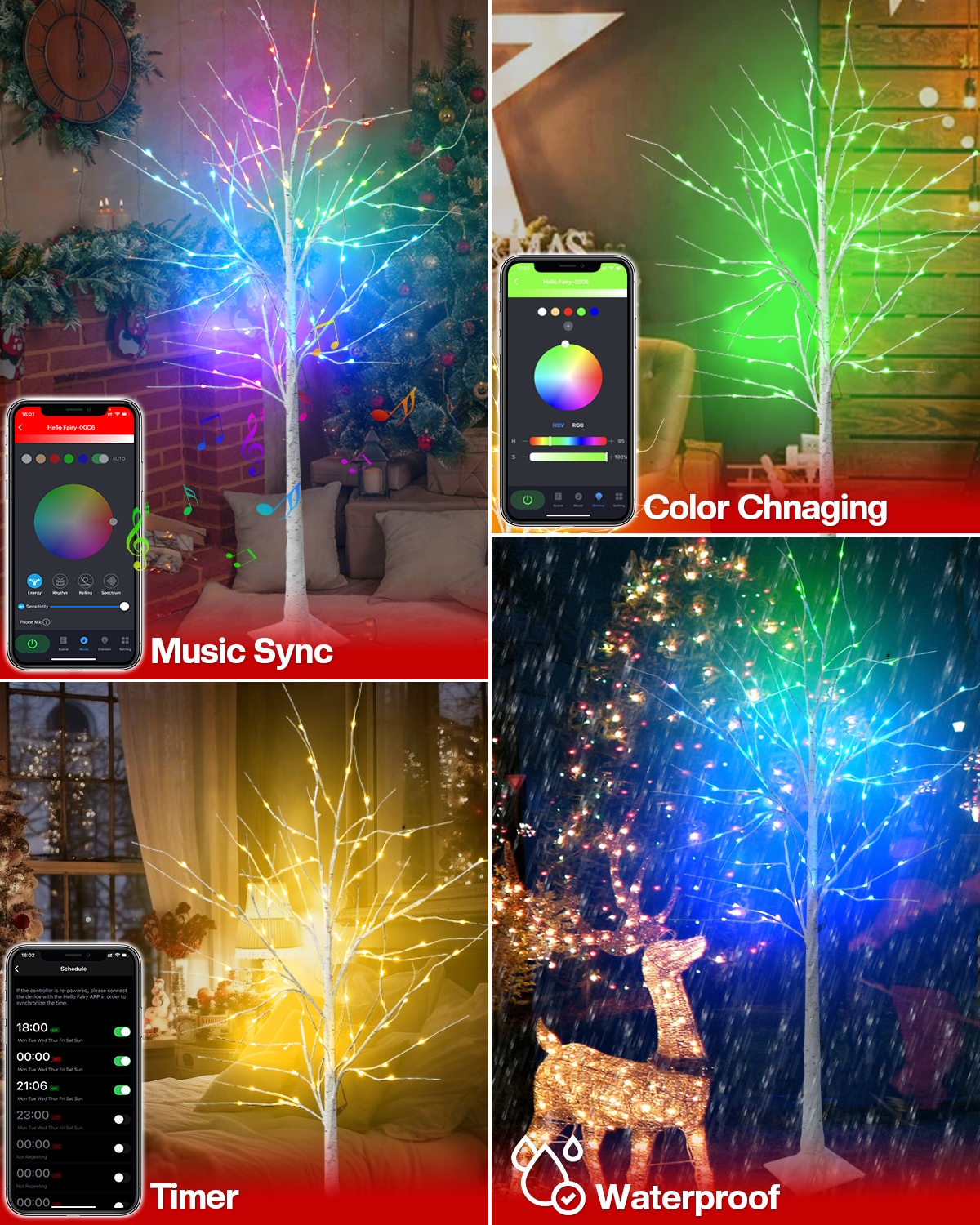 Avatar Controls 6FTABSL70 Artificial-Christmas-Trees - View #3