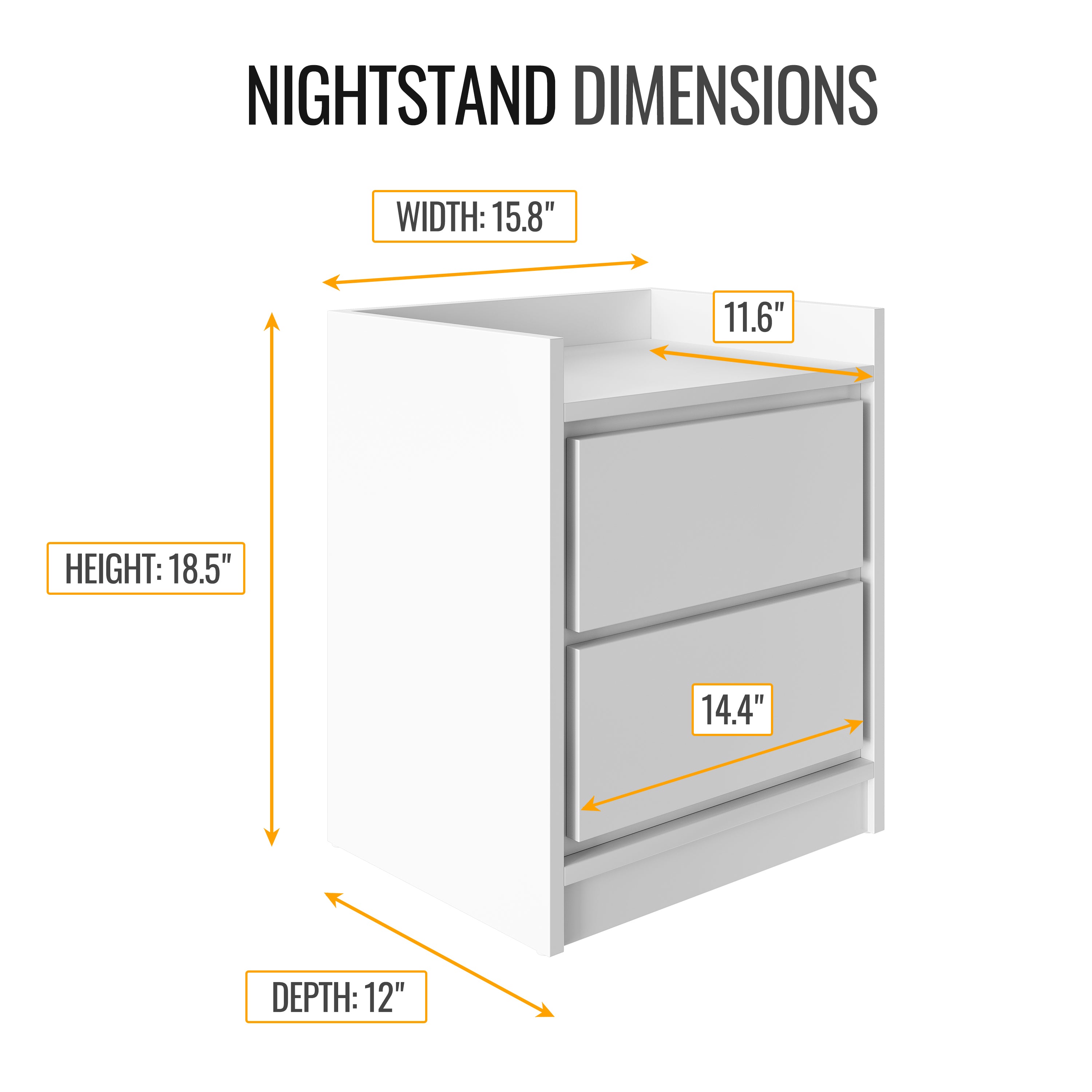 Boyd Sleep ADNSWH167 nightstands - View #7
