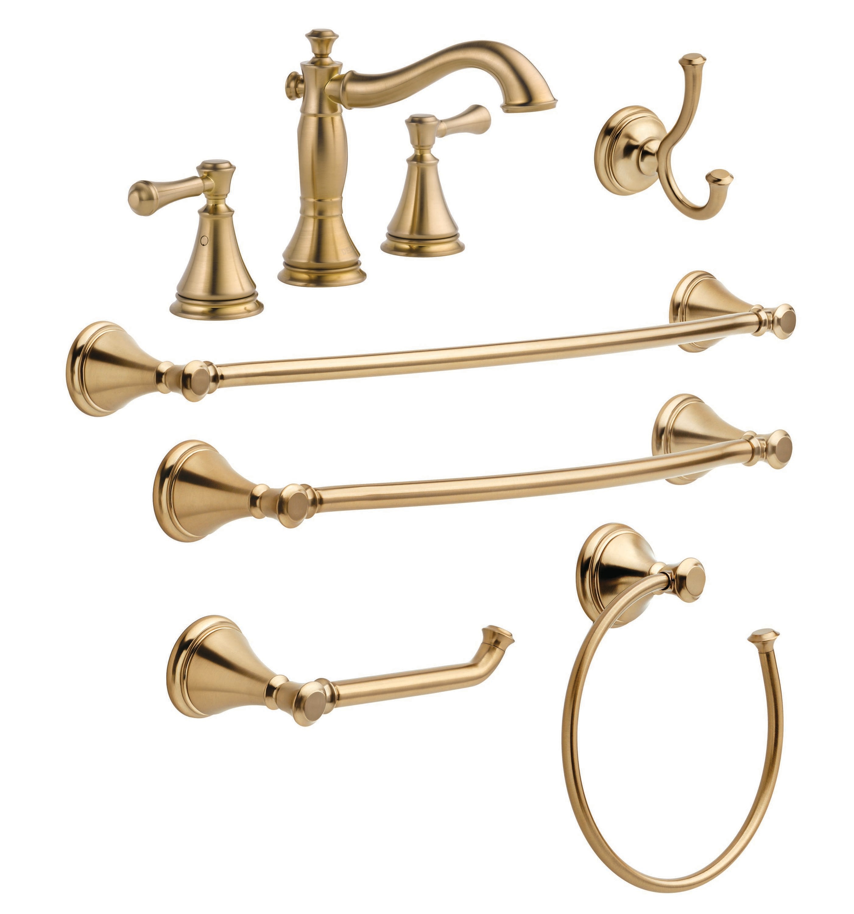 Cassidy Delta Faucet - Champagne Bronze Finish #kitchendesign