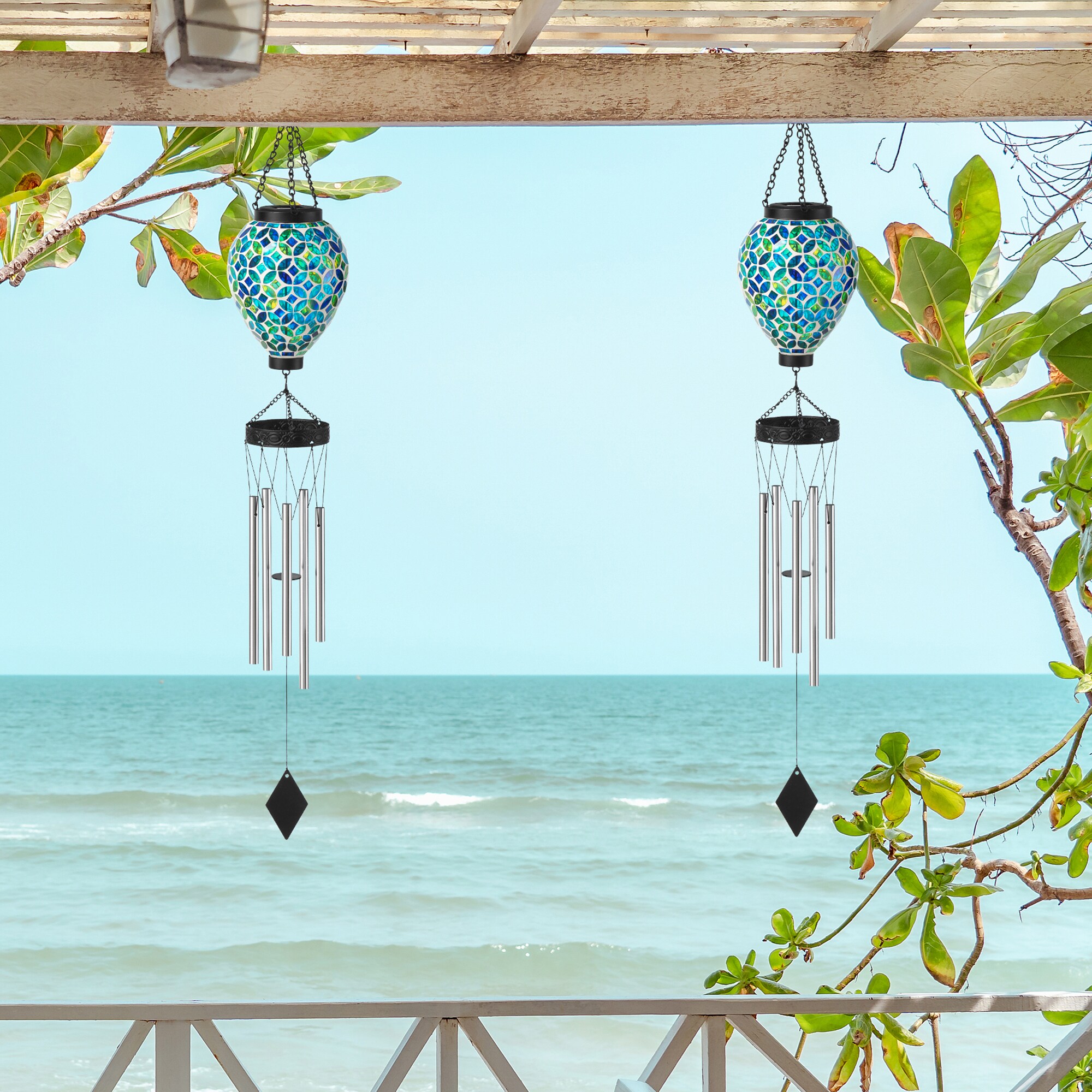 Glitzhome 2023200006 Wind-Chimes - View #4