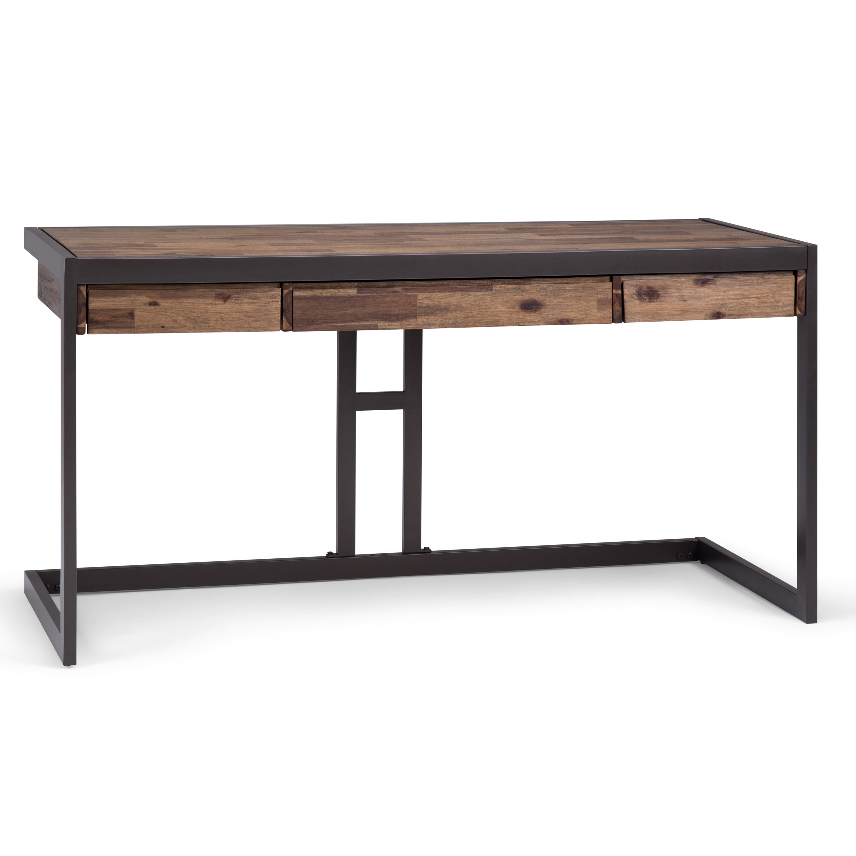 Simpli Home AXCERN-14 Erina 60-in Brown Modern/Contemporary Computer Desk