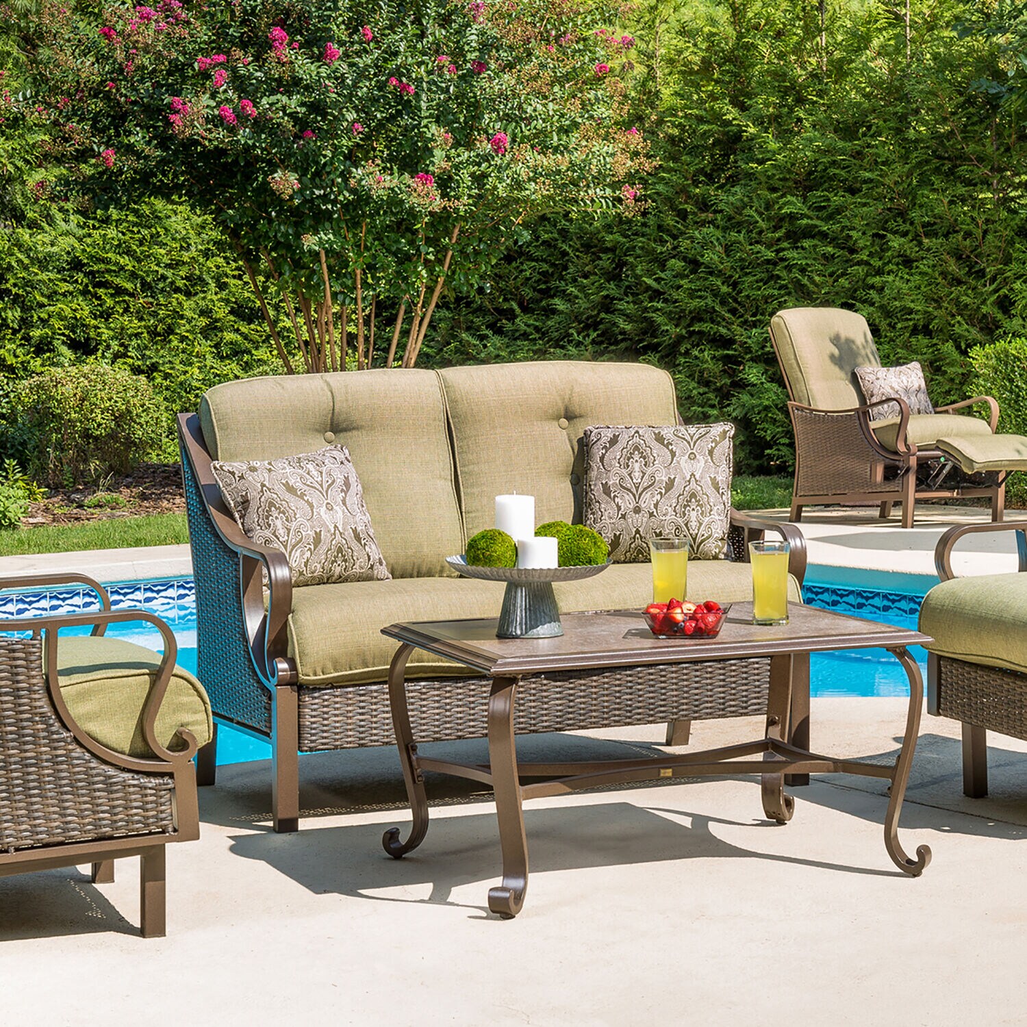 Hanover HANTPMED-MDW-2 Outdoor-Accent-Pillows - View #4