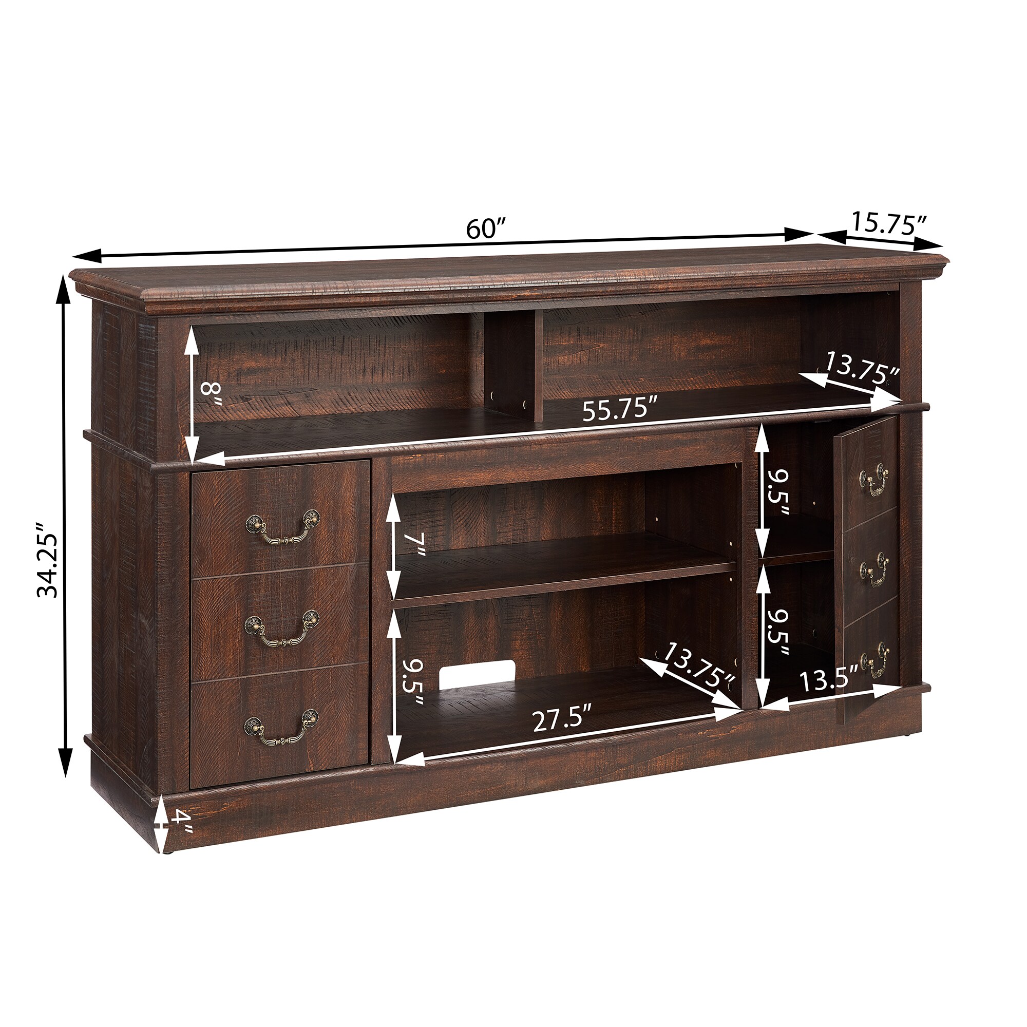 SINOFURN SYC160018BN Tv-Stands - View #8