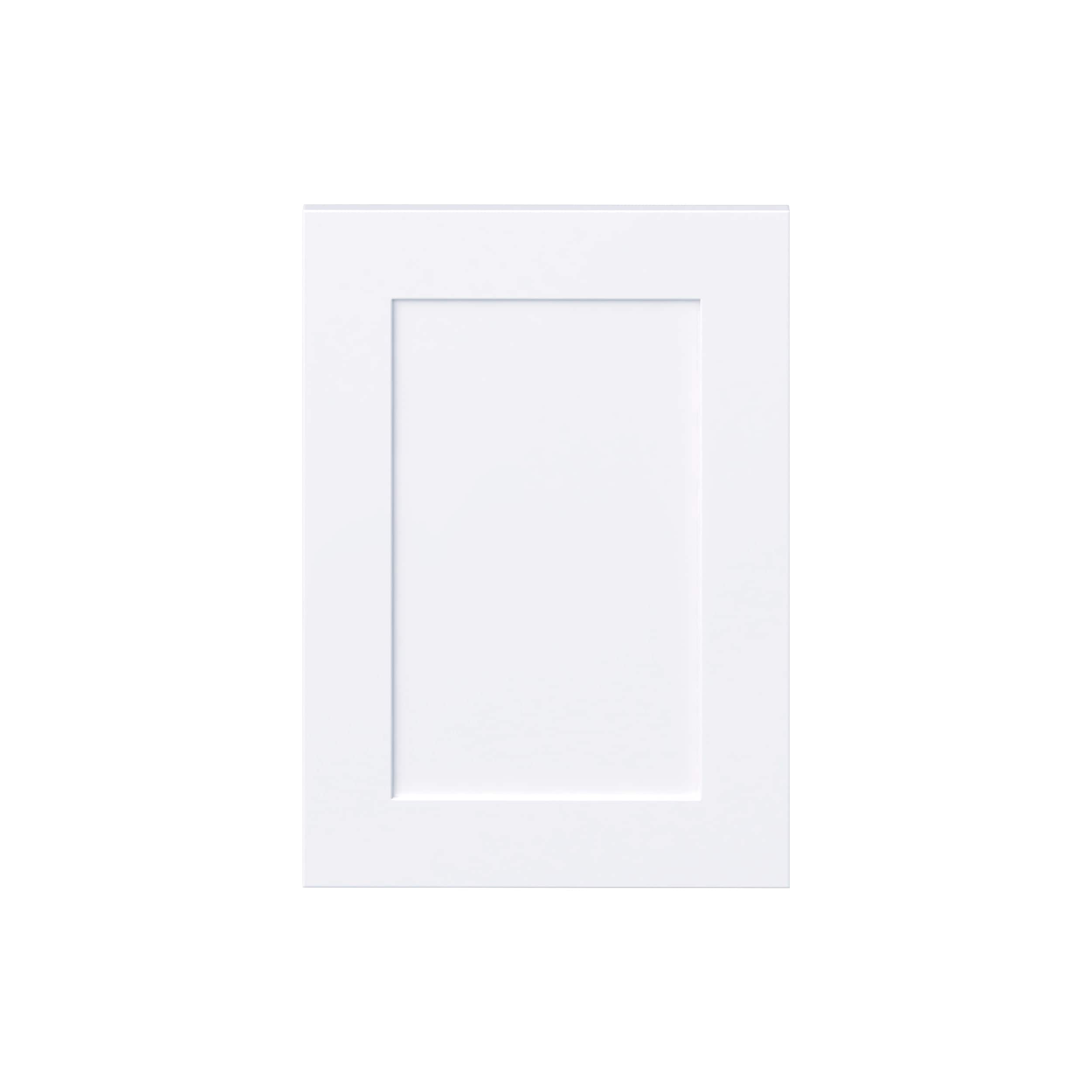 Hugo&Borg DSDR1825-JO Jolie 18-in W x 25-in H Warm White Shaker Base and wall and pantry cabinet doors (Fits 18-in x 30-in wall box )