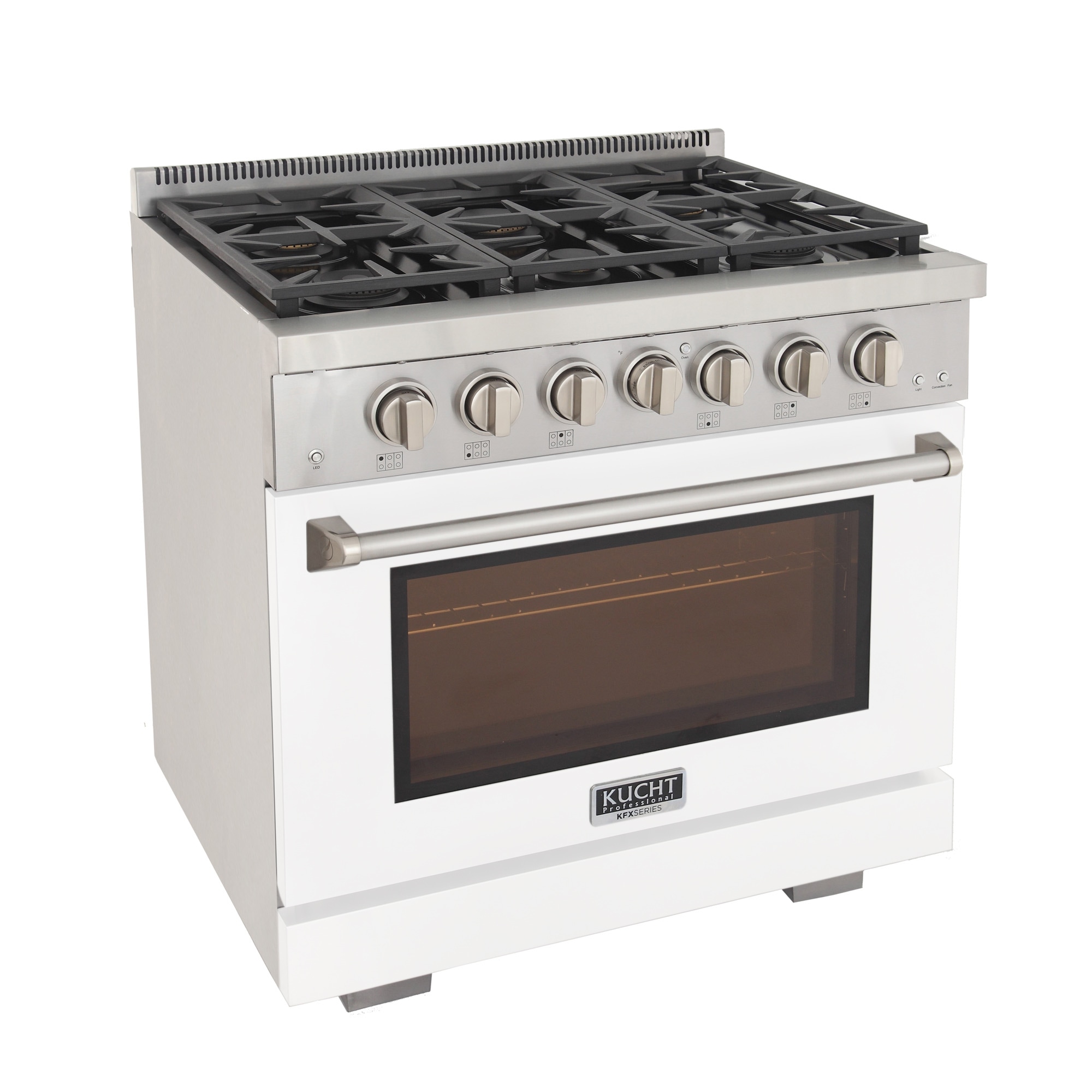 Kucht KFX3600X-W Freestanding-Gas-Ranges - View #4