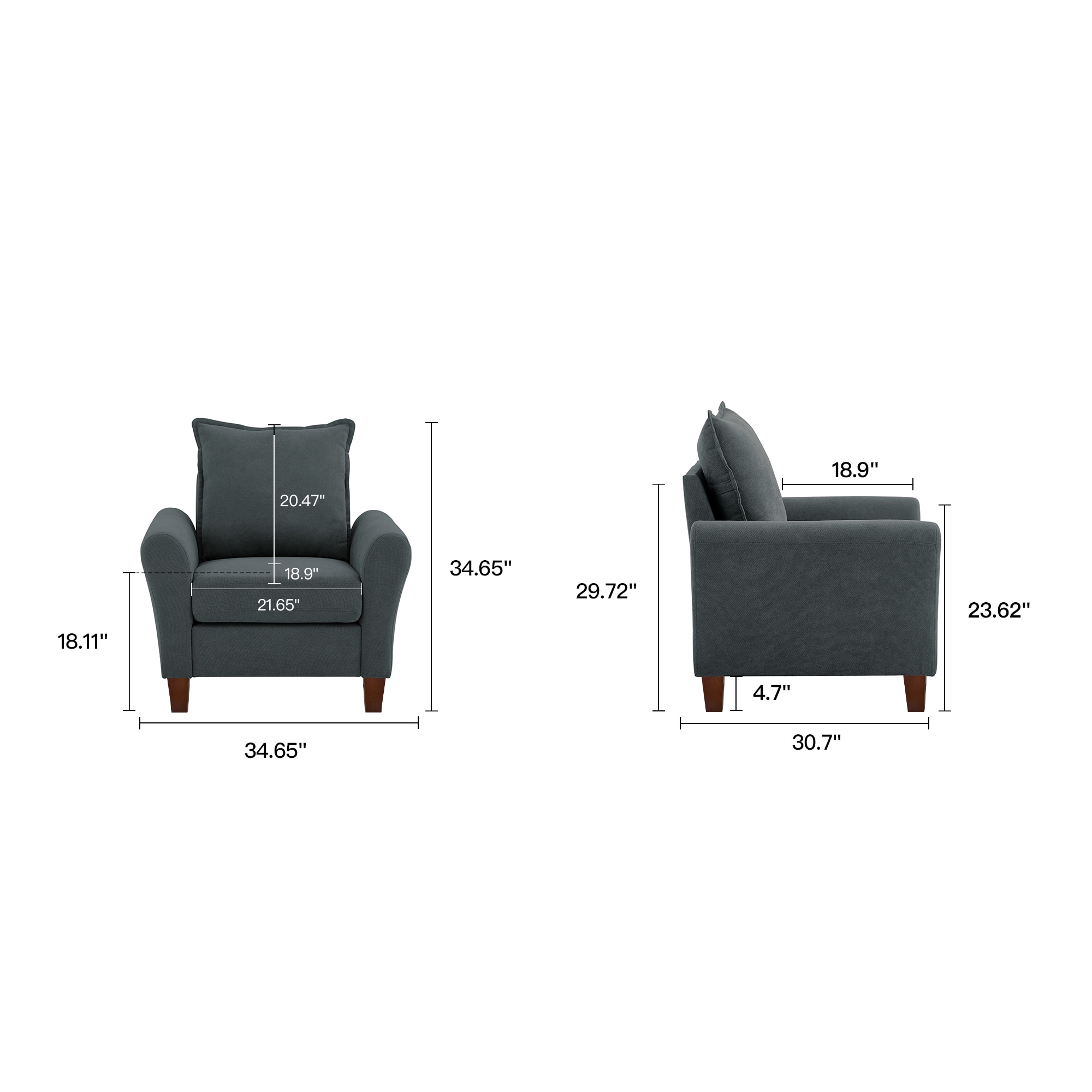 Jarenie YMX02C chairs - View #7