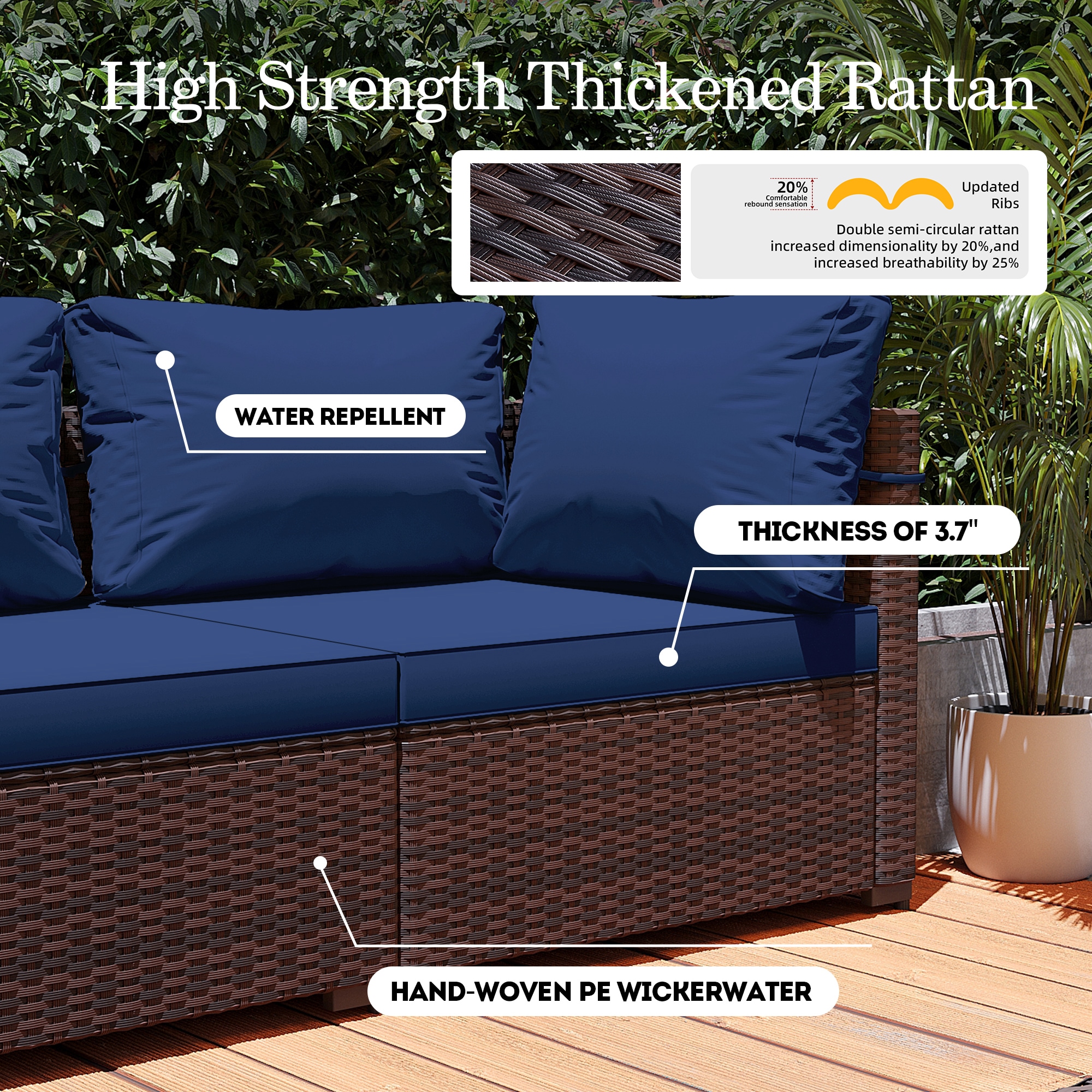 Patio Watcher LS-RT9-KD56BR-B2 Patio-Conversation-Sets - View #4