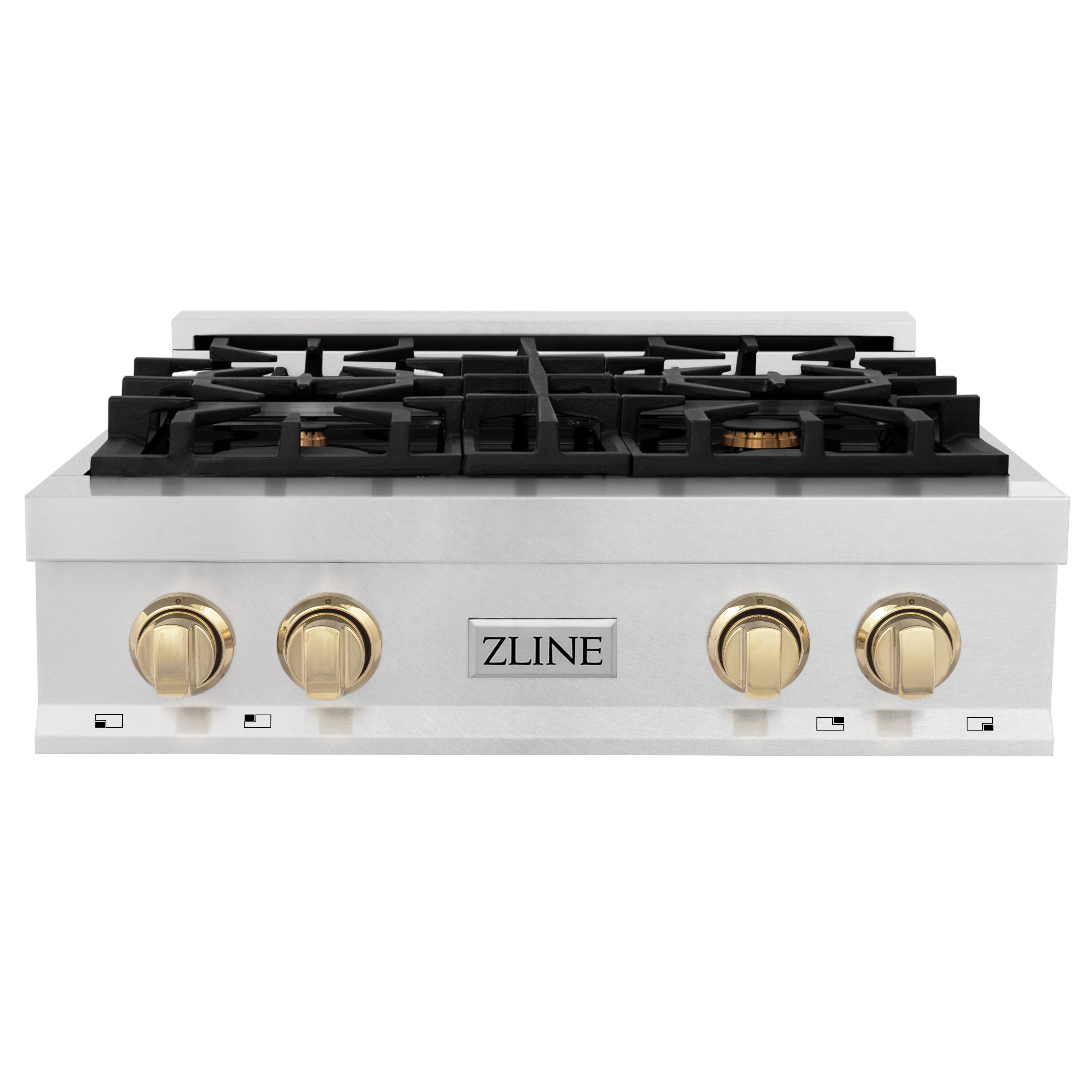 ZLINE KITCHEN & BATH Autograph Edition 30in 4 Burners Stainless Steel