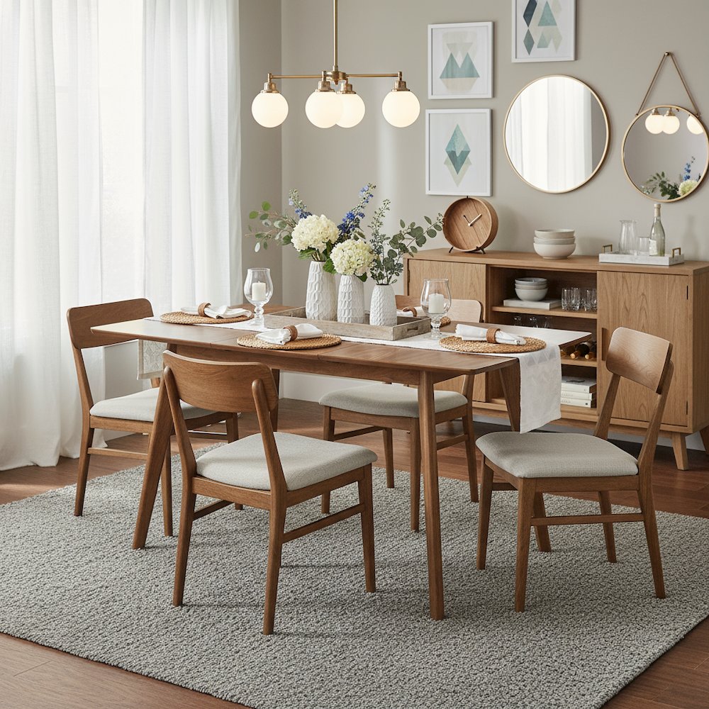 FurniFact BO3532318WHT Dining-Tables - View #3