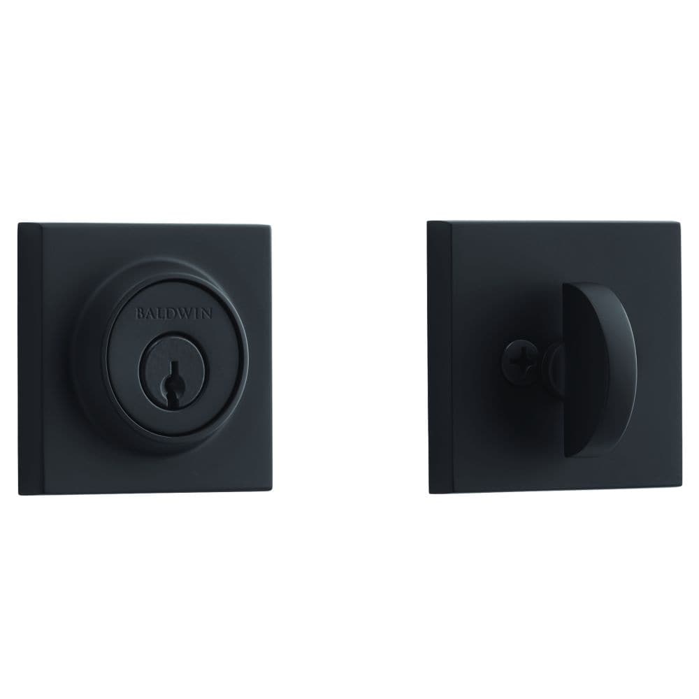 Baldwin SCCSD190S Reserve Reserve Satin Black Single Cylinder Deadbolt with SmartKey