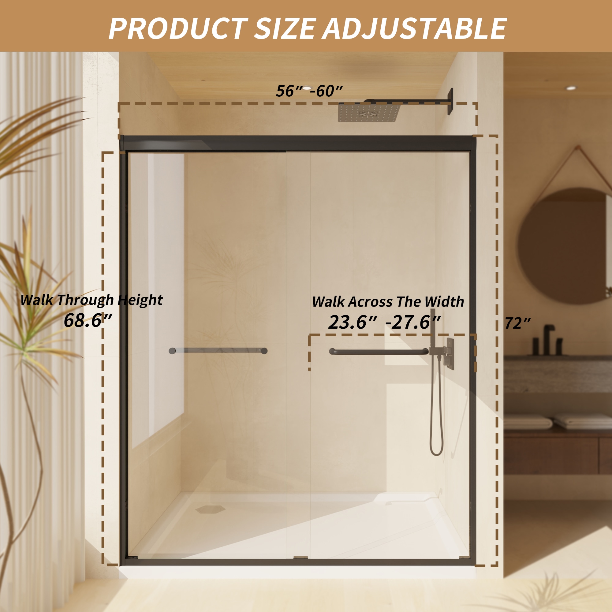 WELLFOR CH29-P277274 Shower-Doors - View #10