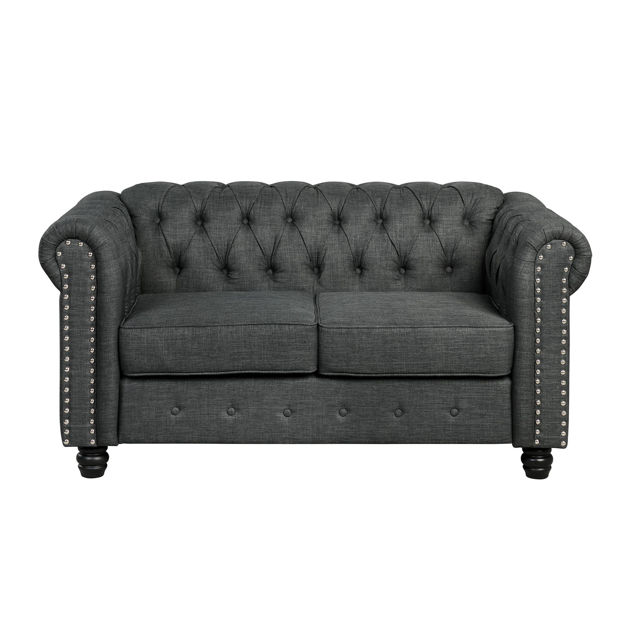 FARATI 8706-GREY-2 Sofas-Loveseats - View #2