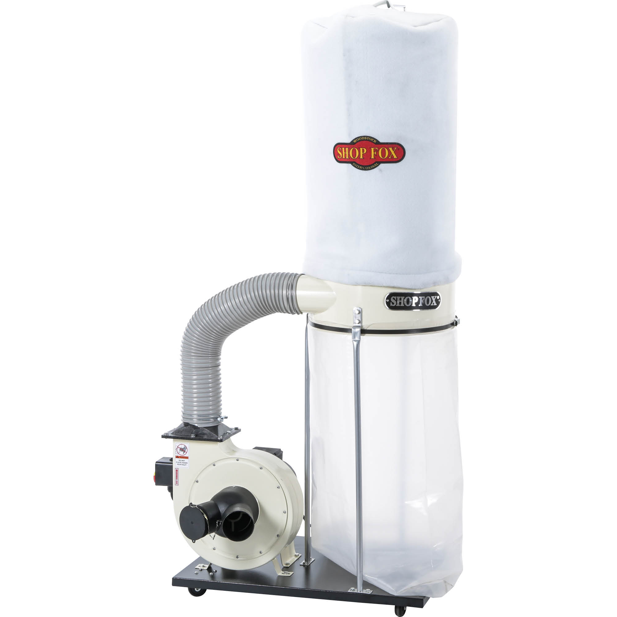 Shop Fox 40-Gallon Dry Dust Collector with Polyester Filter W1685 Sansujyuku sansujyuku.com