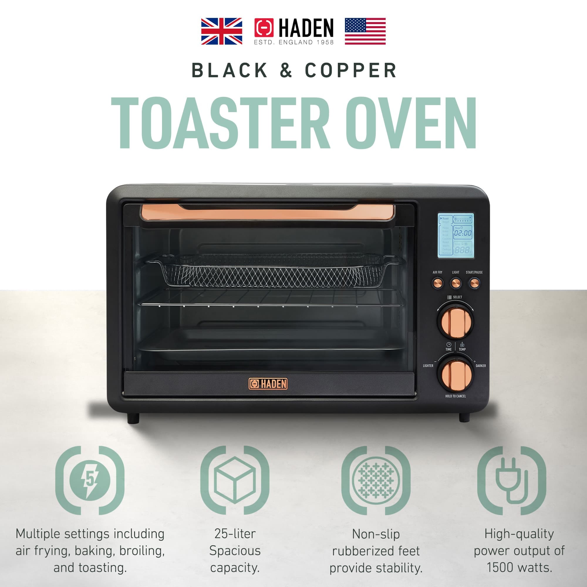 Haden 405990 Countertop-Toaster-Ovens - View #2