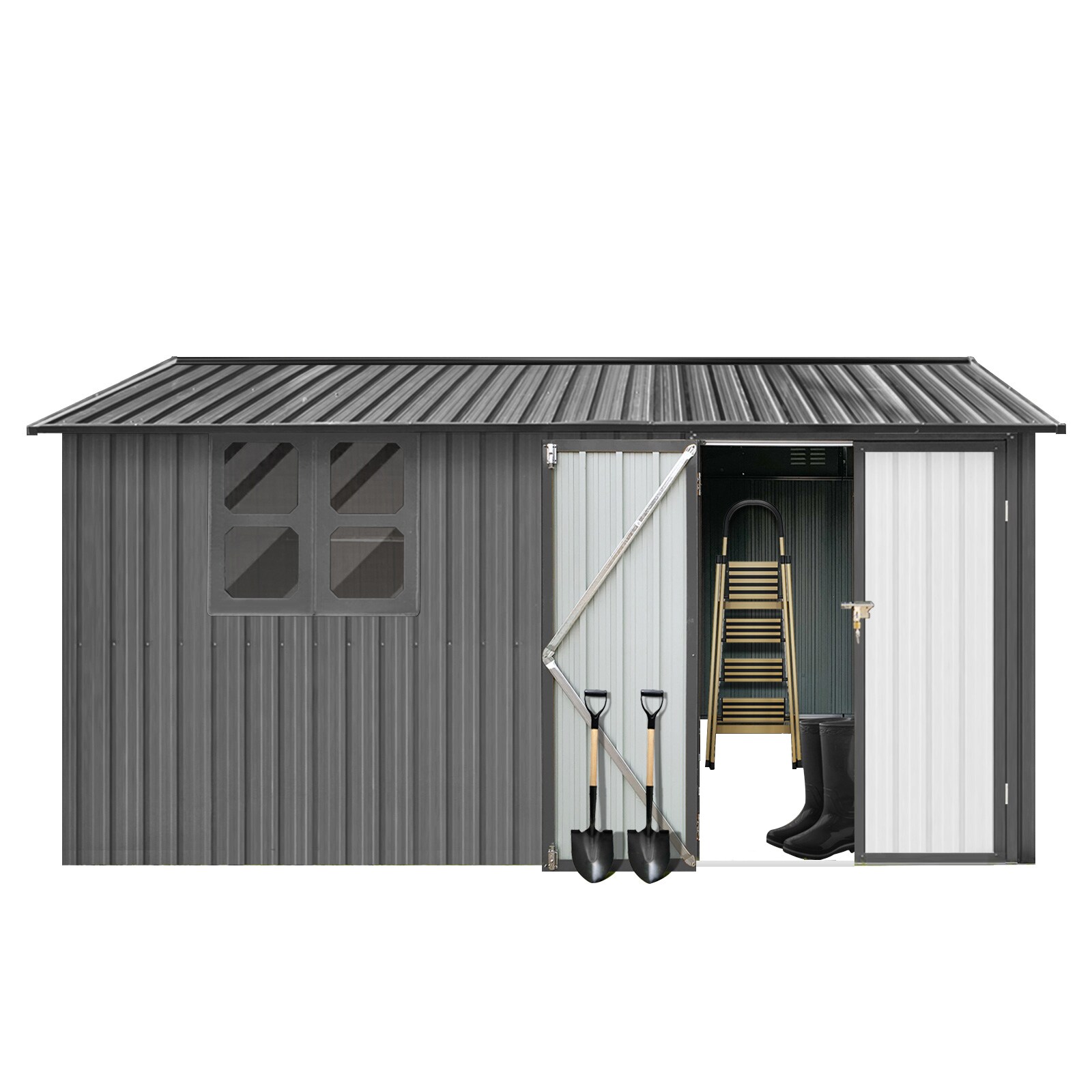 LUXEYARD DS-J-370033 Metal-Storage-Buildings-Sheds - View #8