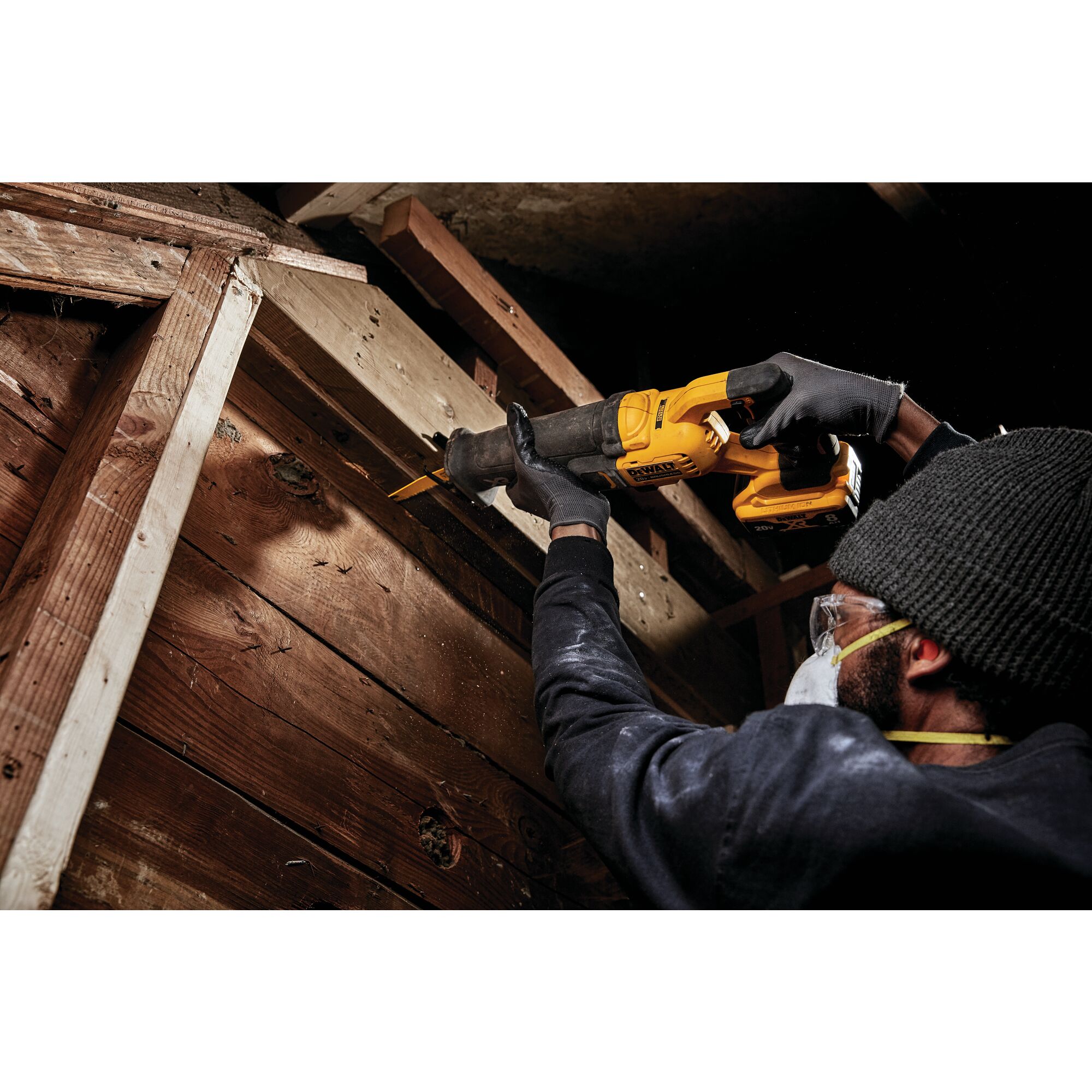 DEWALT XR 20-volt Max Variable Speed Brushless Cordless Reciprocating Saw  (Charger Included and Battery Included) in the Reciprocating Saws  department at